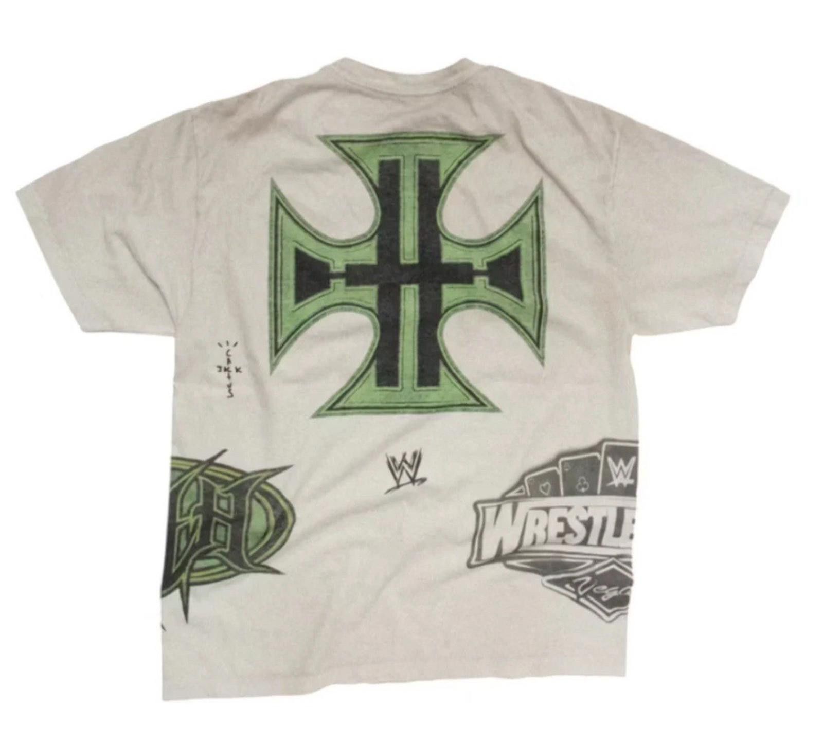 Travis Scott Travis Scott Triple H WWE WrestleMania Cactus Jack TShirt XL Size US XL / EU 56 / 4 - 2 Thumbnail