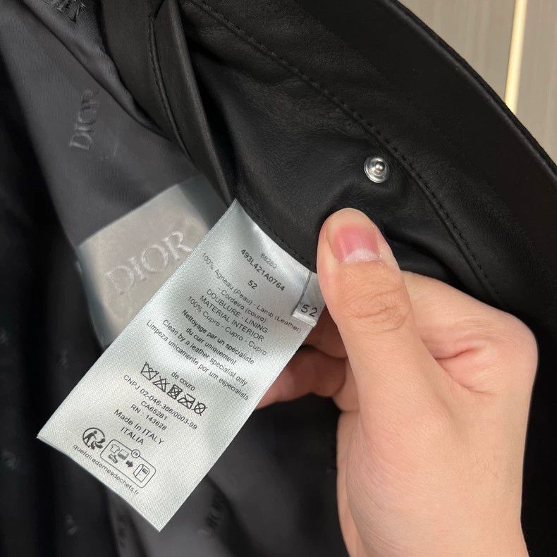Dior Dior The latest embossed letter suede jacket 2504-Nextarrow Size US L / EU 52-54 / 3 - 8 Thumbnail