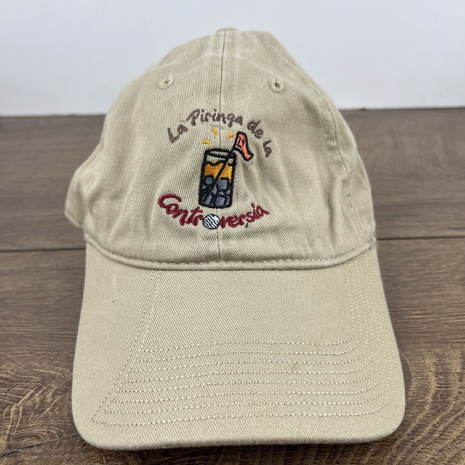 Other La Piringa De La Hat Controversia Tan Brown Hat Adjustable A Size ONE SIZE - 4 Thumbnail