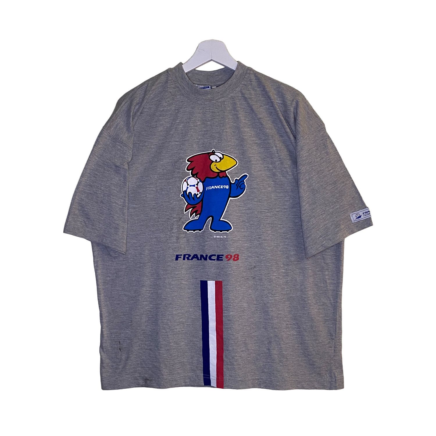 Vintage Vintage France 98 World Cup Footix Mascot #10 Tee XL Size US XL / EU 56 / 4 - 1 Thumbnail