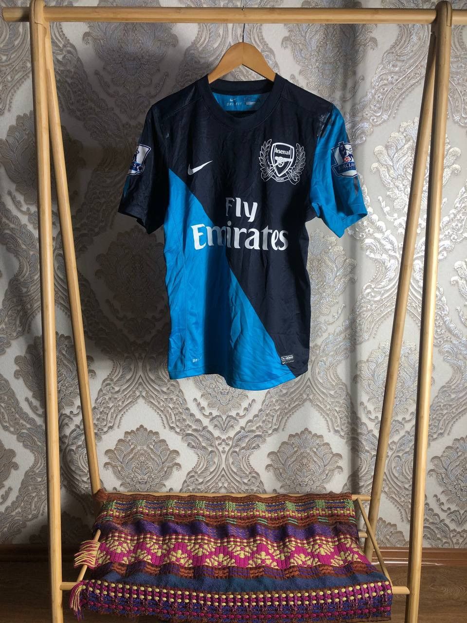 Nike × Vintage VERY RARE NIKE FC ARSENAL LONDON ENGLAND SOCCER JERSEY RETRO Size US M / EU 48-50 / 2 - 2 Thumbnail