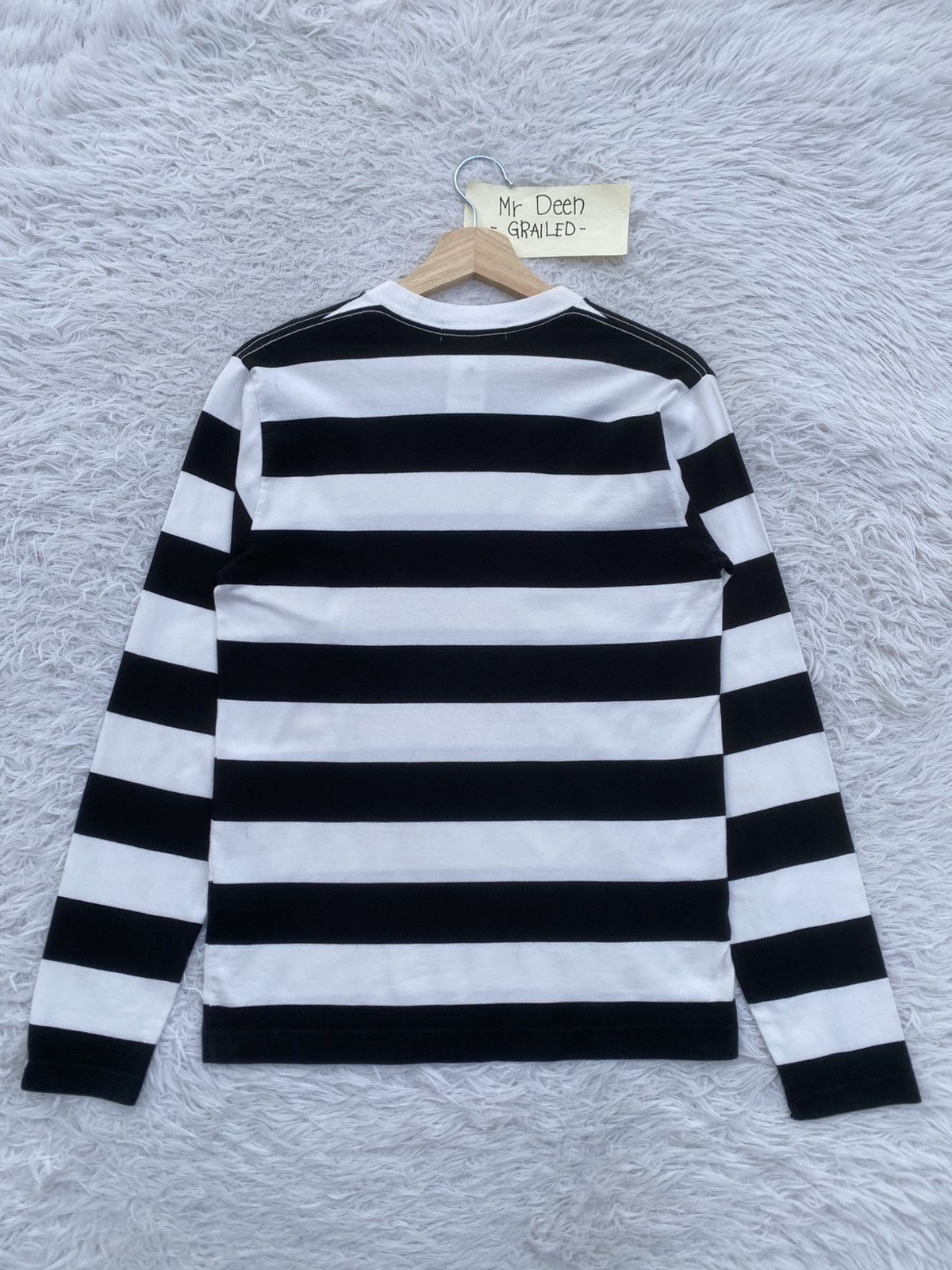 Bape Rare BAPE Stripes Longsleeve Shirt Size US S / EU 44-46 / 1 - 19 Thumbnail