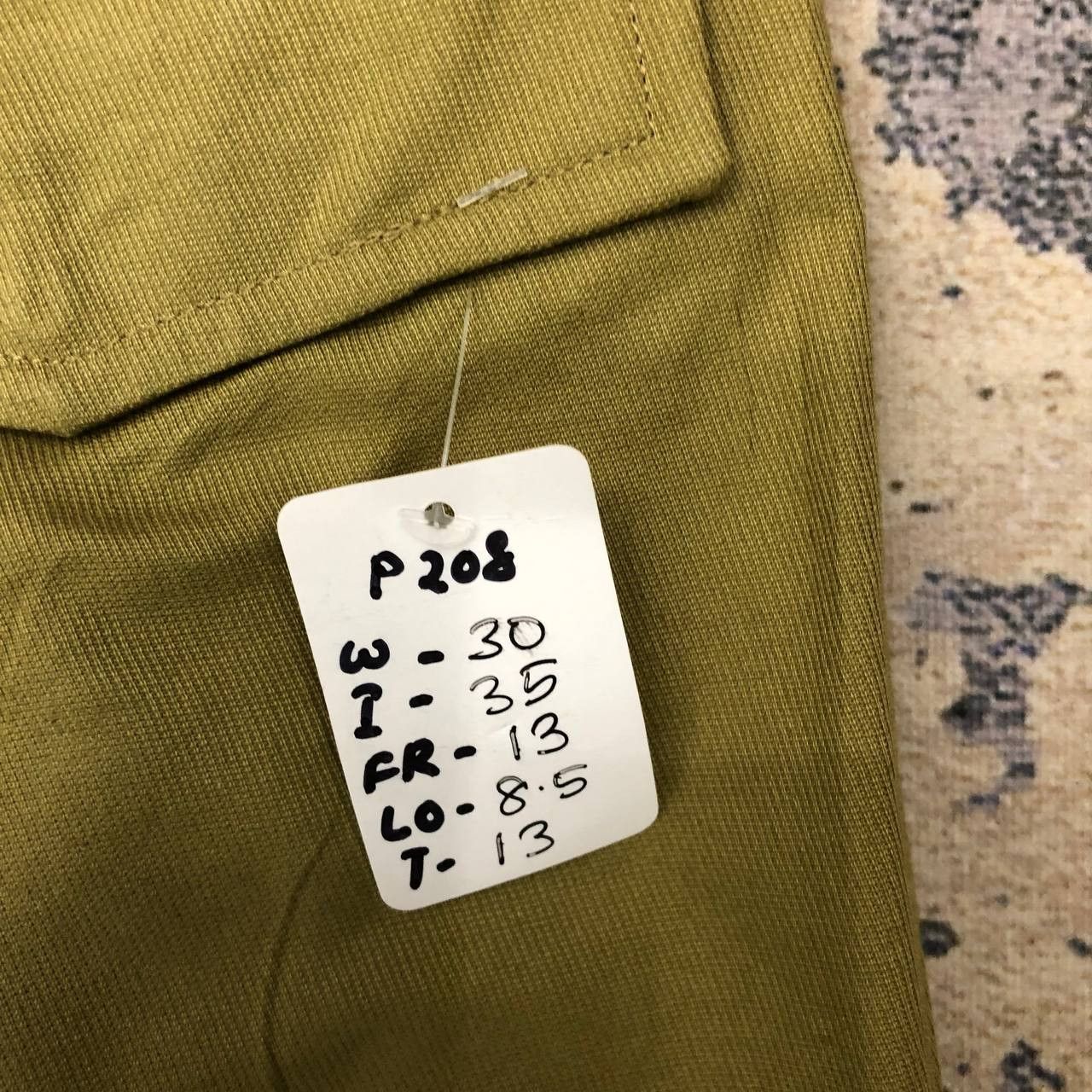 Emporio Armani P208 EMPERIO ARMANI PANTS Size US 30 / EU 46 - 9 Thumbnail