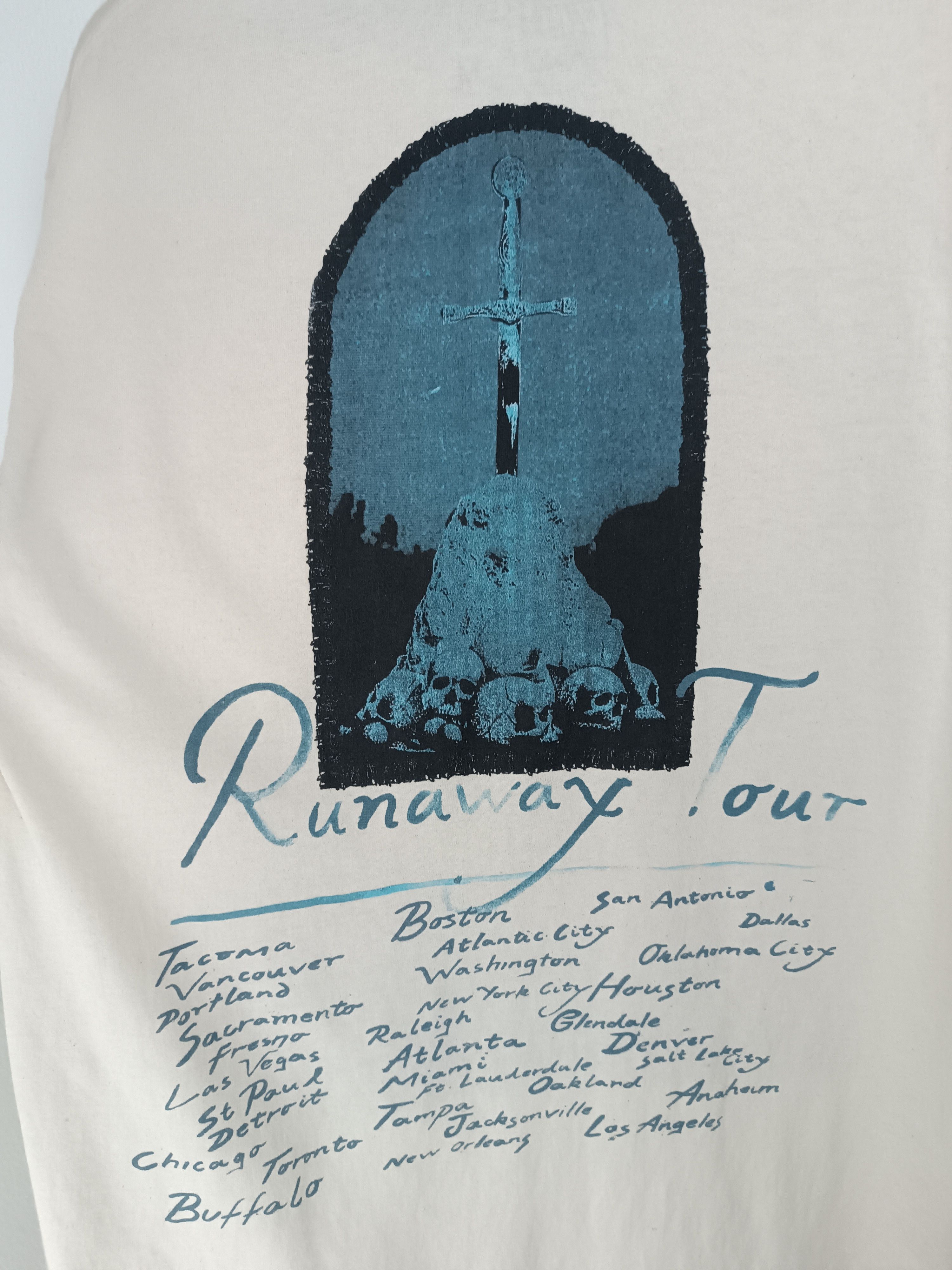 Rap Tees POST MALONE RUNAWAY TOUR TEE POSTY JUICE WRLD TRAVIS SCOTT Size US M / EU 48-50 / 2 - 13 Thumbnail
