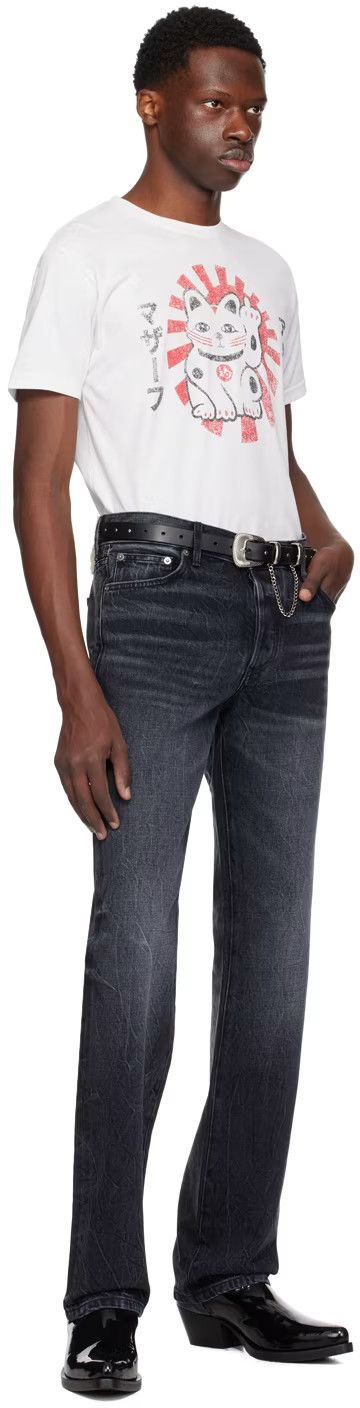 Cout de la Liberte Black Rafa Jeans New with Tags $725 Size US 32 / EU 48 - 4 Thumbnail