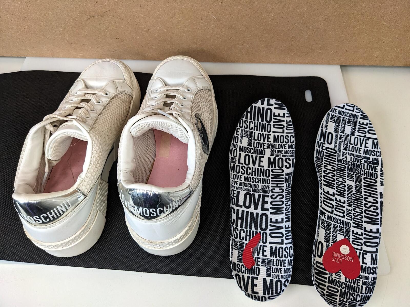 Moschino Love Moschino Silver Heart Women Sneakers Bangladesh US 7.5 Size US 7.5 / IT 37.5 - 7 Thumbnail