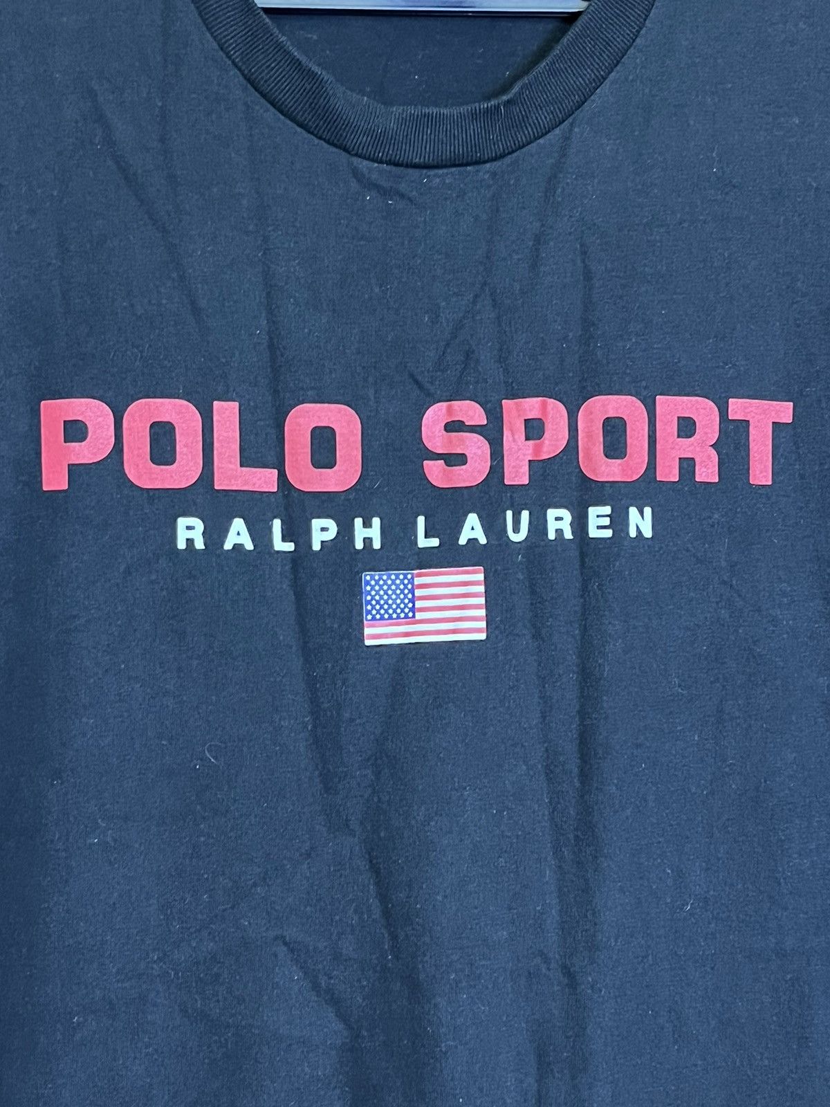 Polo Ralph Lauren VINTAGE POLO SPORTS RALPH LAUREN BIG LOGO TEE SHIRT Size US XL / EU 56 / 4 - 3 Thumbnail