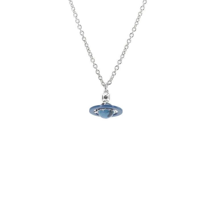 Vivienne Westwood Vivienne Westwood Crystal Orb Necklace in Brass 0079 -2507 Size ONE SIZE - 2 Thumbnail
