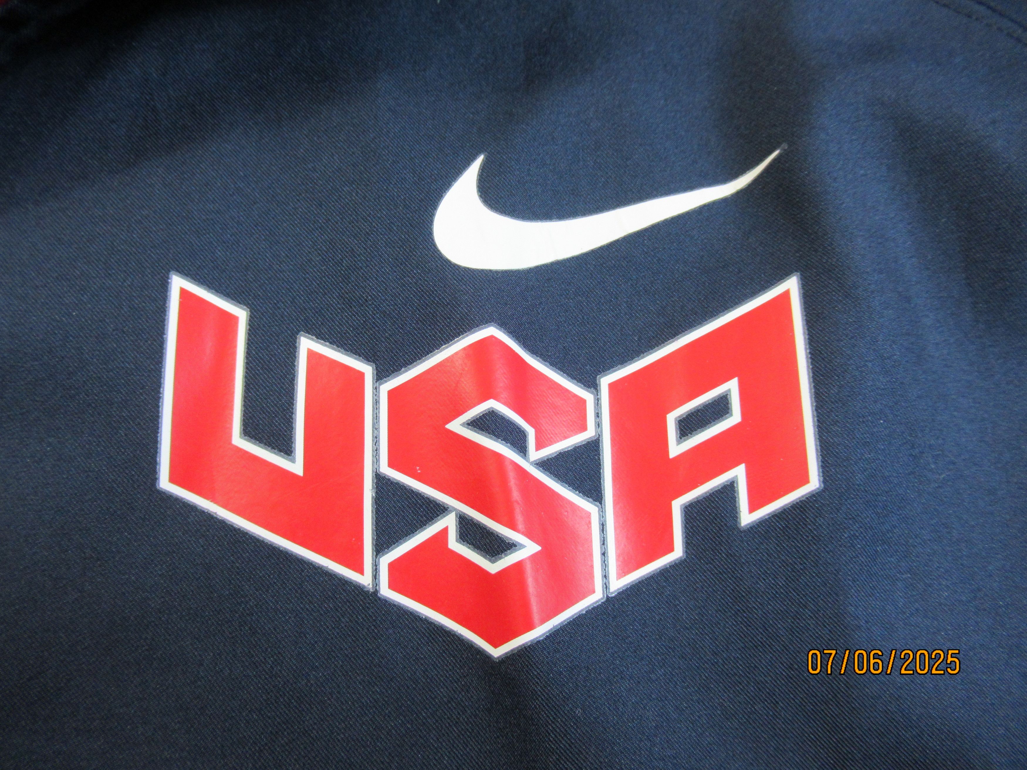 Nike Nike Team USA dark blue light jacket Size US XL / EU 56 / 4 - 2 Thumbnail