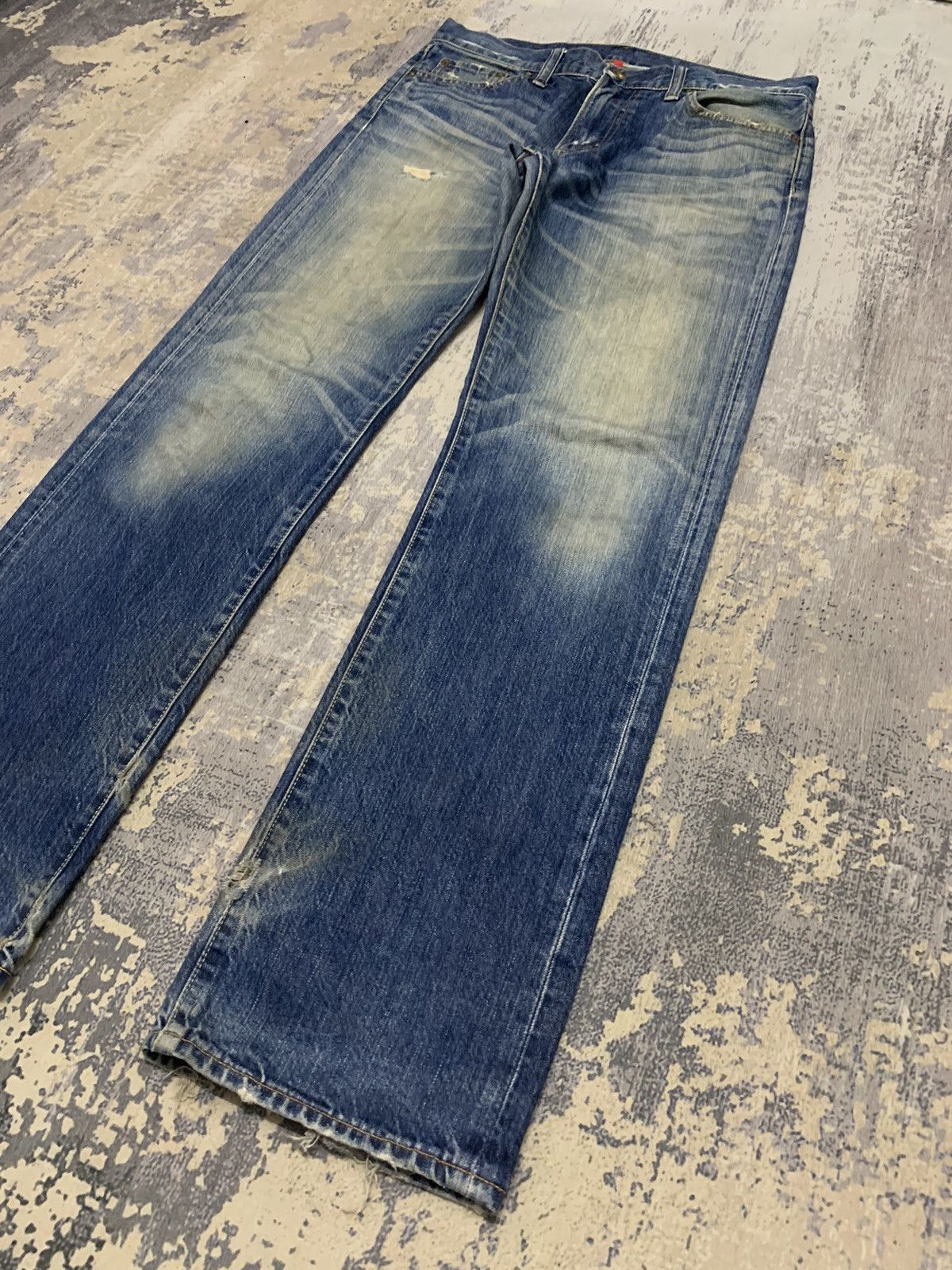 Hysteric Glamour Uniqlo Japan Distressed Hysteric Glamour Style Jeans 34x33 Size US 34 / EU 50 - 5 Thumbnail