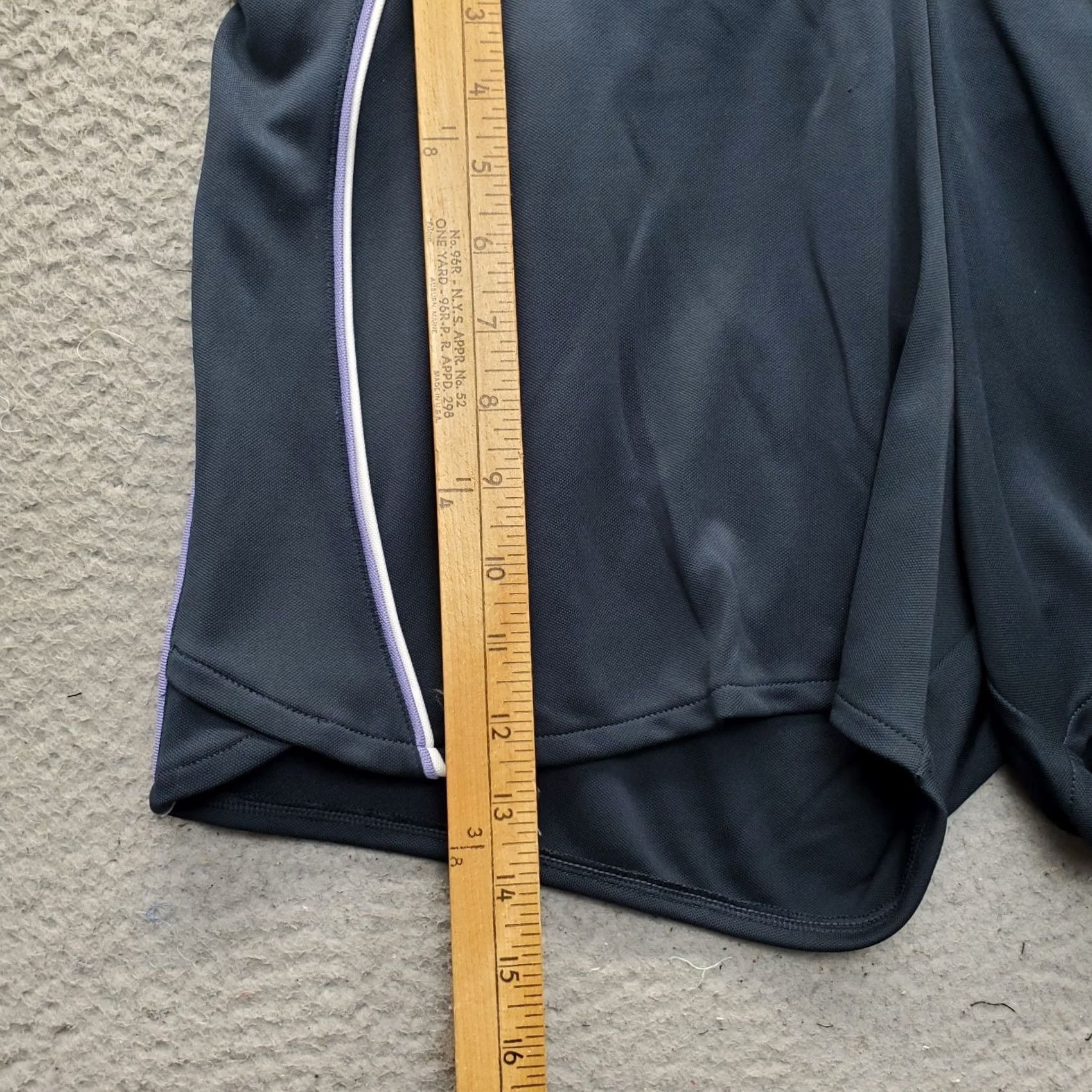 Nike Nike Running Shorts Womens XL Navy Elastic Waistband Embroidered Logo Pull On Size 40" / US 18 - 3 Thumbnail
