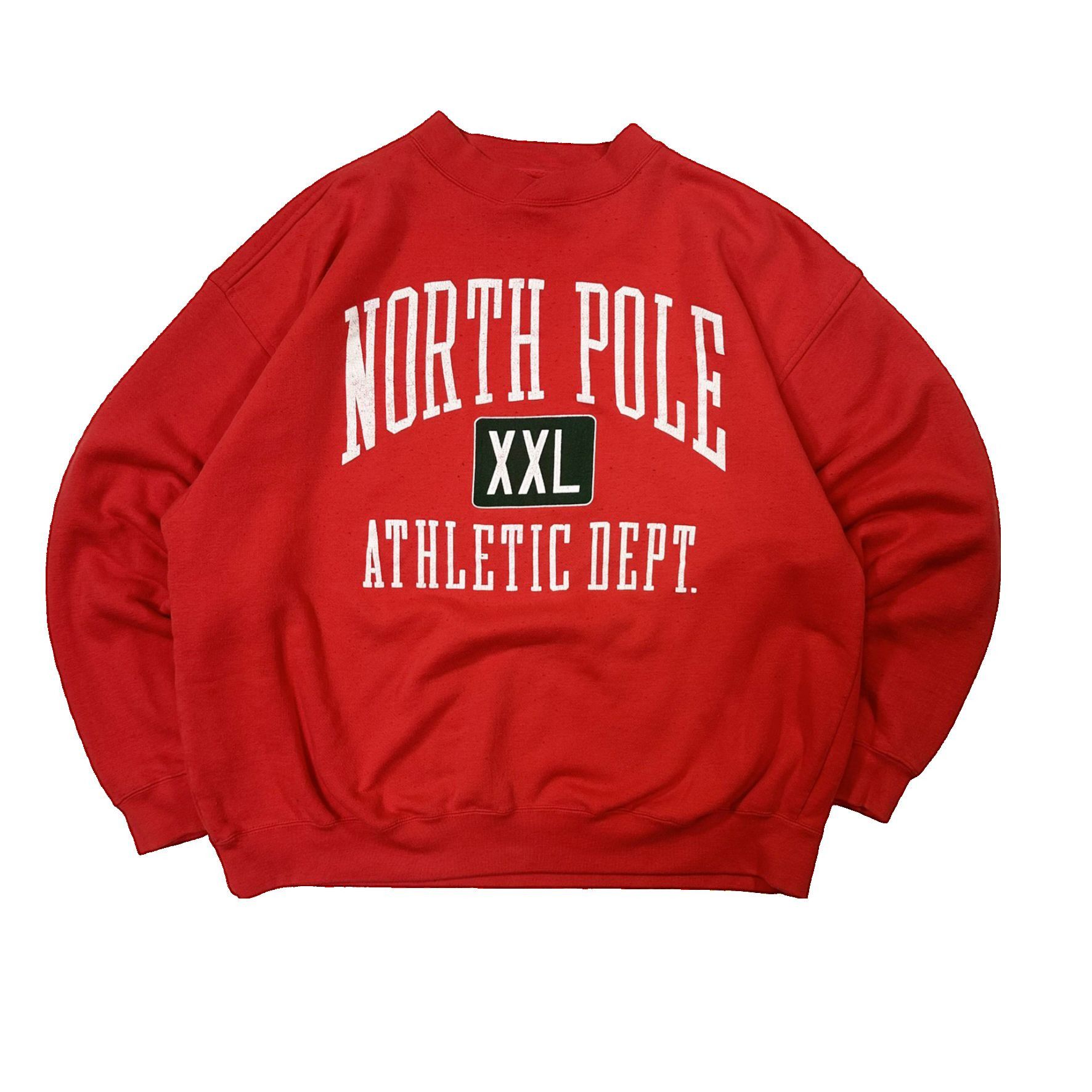 Vintage Vintage 90s North Pole Athletic Dept. Graphic College Size US XL / EU 56 / 4 - 1 Thumbnail