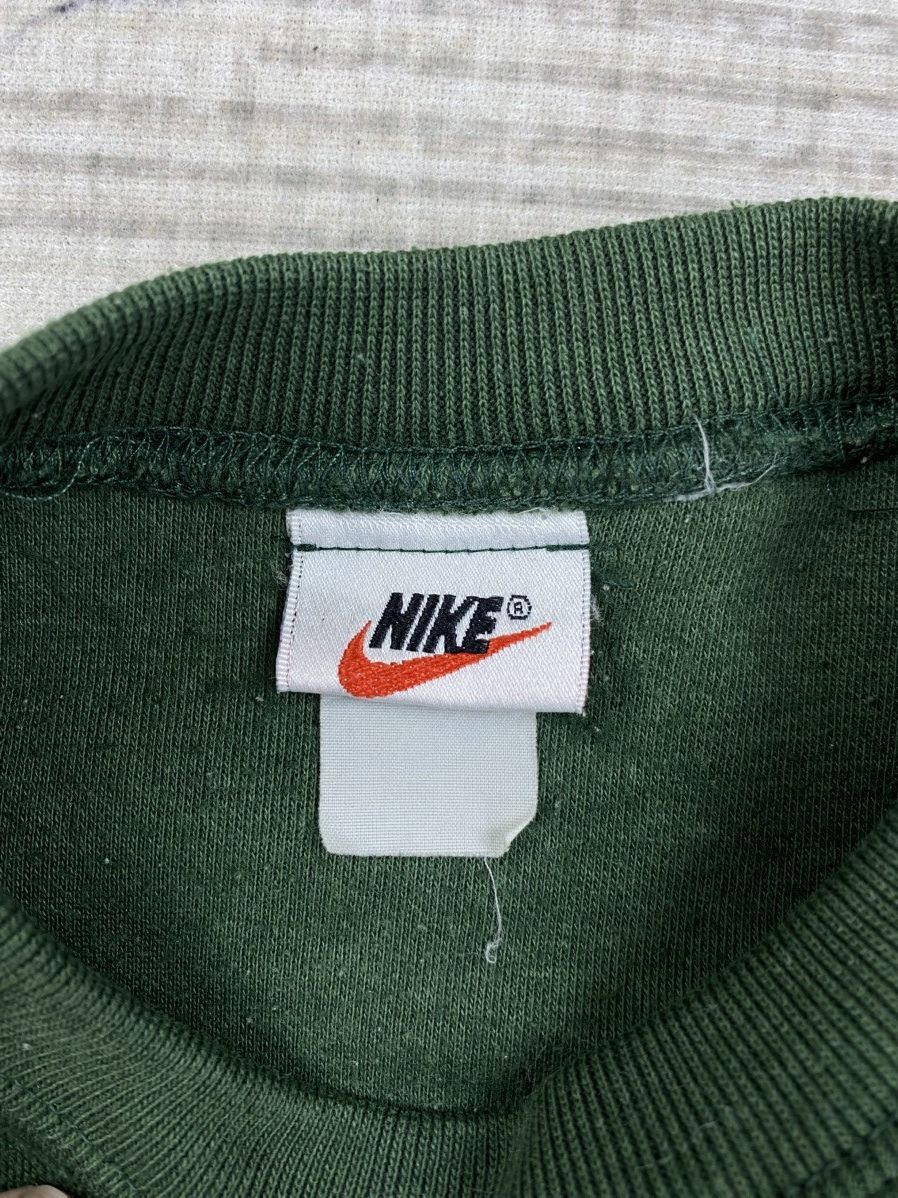 Japanese Brand × Nike Vintage 90s Nike Big Swoosh Sweatshirt Size US M / EU 48-50 / 2 - 6 Thumbnail
