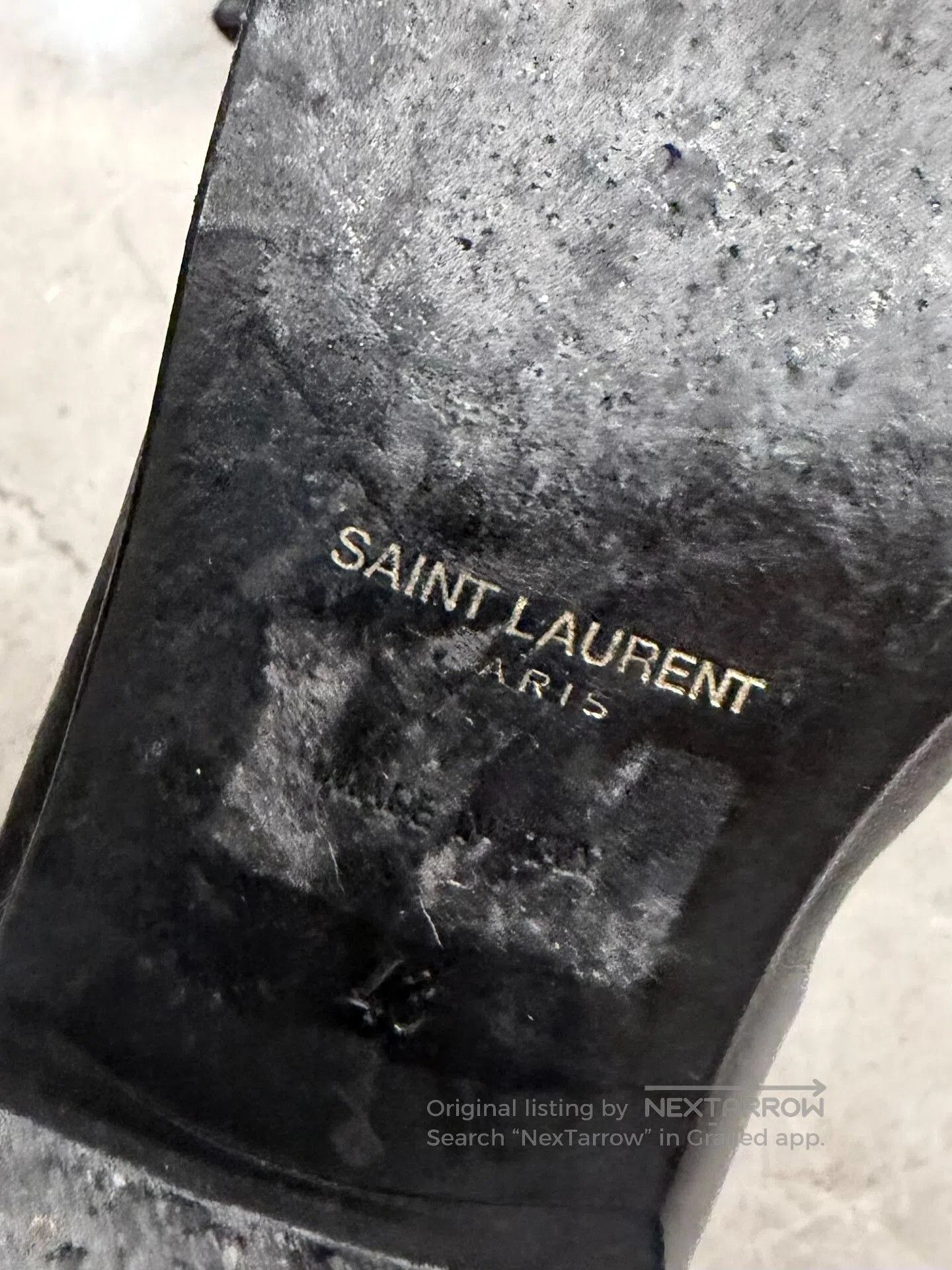 Saint Laurent Paris Saint Laurent Black Chelsea Boots with Studs. Size US 10 / EU 43 - 8 Thumbnail