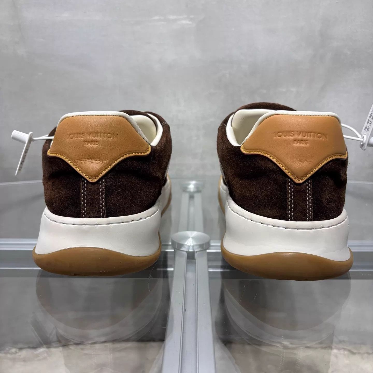 Louis Vuitton LV Tilted Brown Biscuit Shoes UK8 42 Size US 9 / EU 42 - 6 Thumbnail