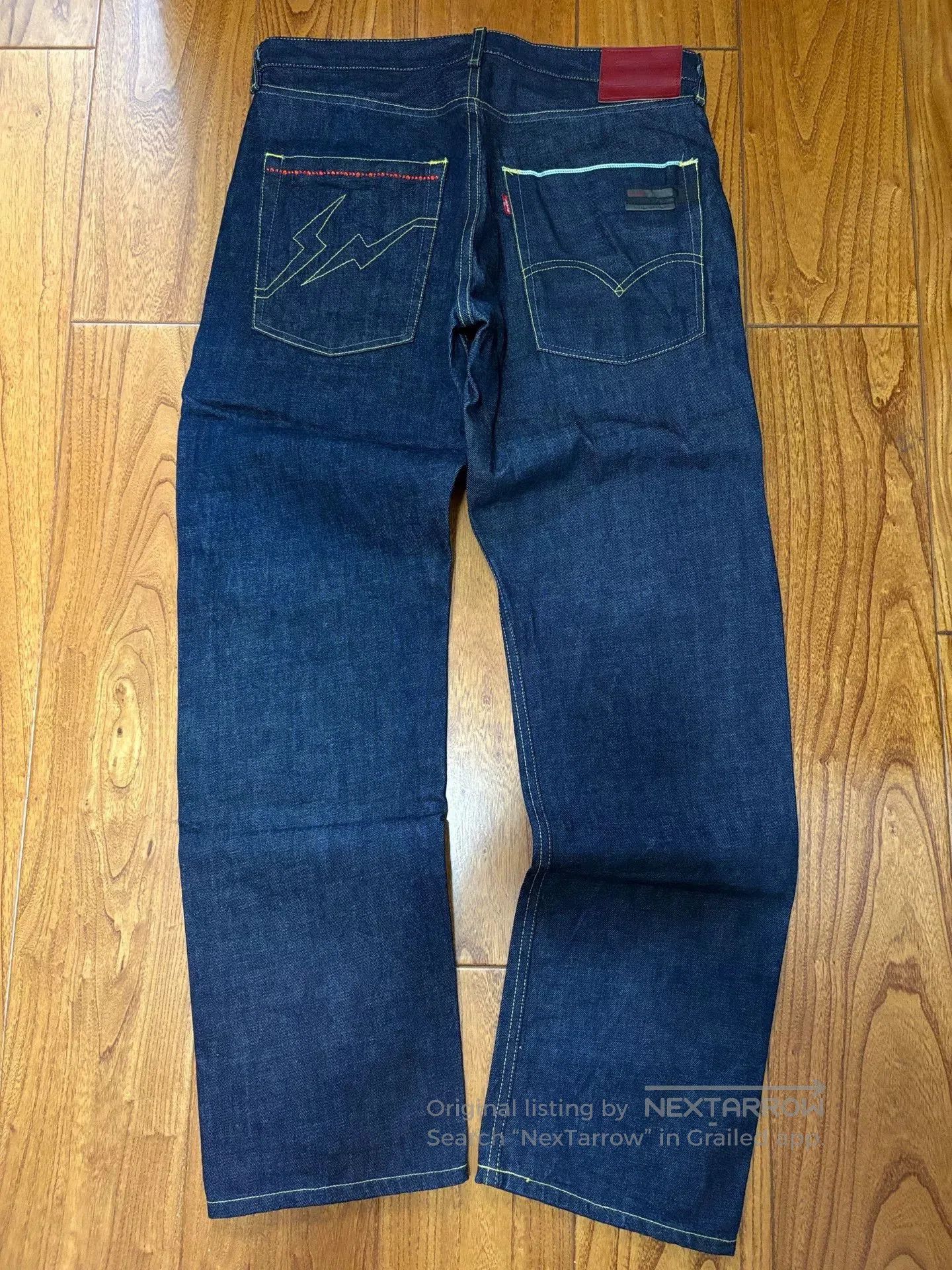 Levi's Levi's Fenom Disco Red Diamond Jeans. Size US 34 / EU 50 - 1 Thumbnail