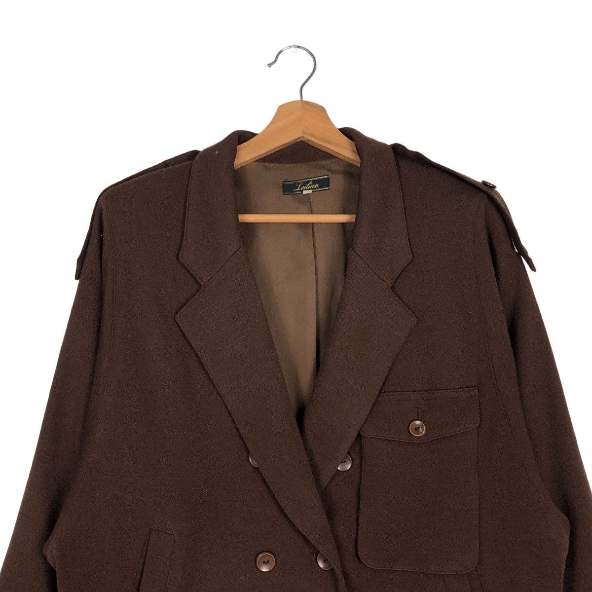 Japanese Brand 🔥Vintage Wool Bomber Jacket Leilian Japan Issey Miyake Size US M / EU 48-50 / 2 - 3 Thumbnail