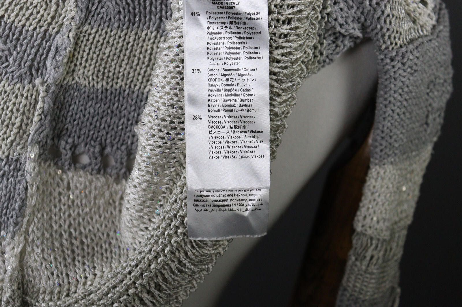Designer Elisa Cavaletti Sono Italiano Designer Sweater Size M Size M / US 6-8 / IT 42-44 - 10 Thumbnail