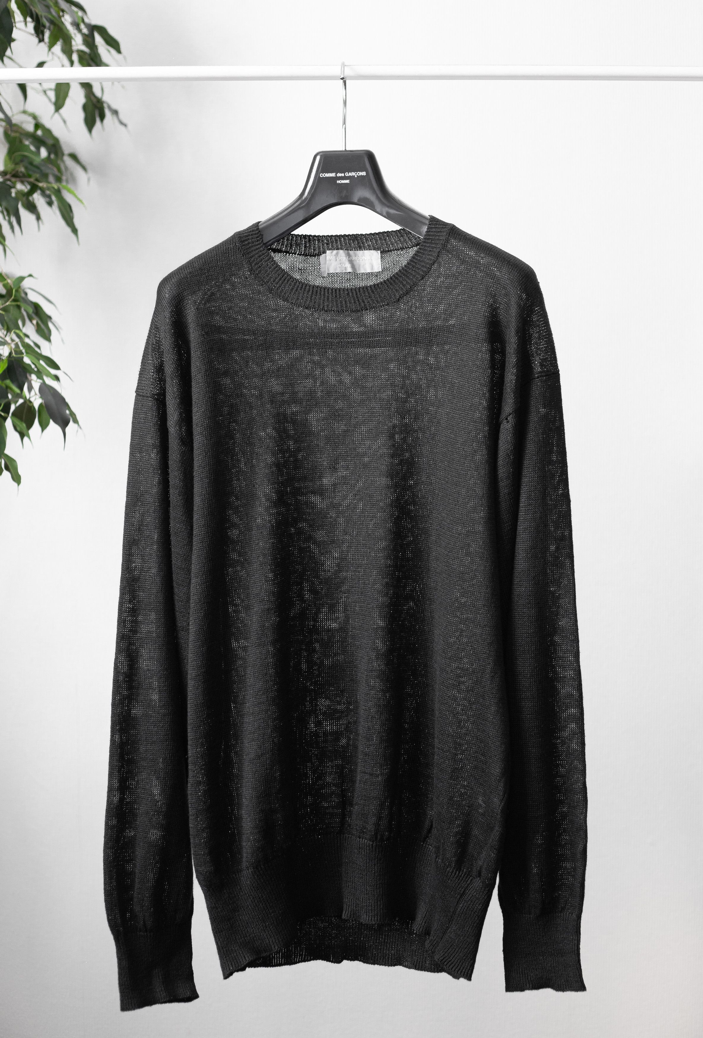 Comme des Garcons Homme 1990SS linen knit Size US M / EU 48-50 / 2 - 1 Thumbnail
