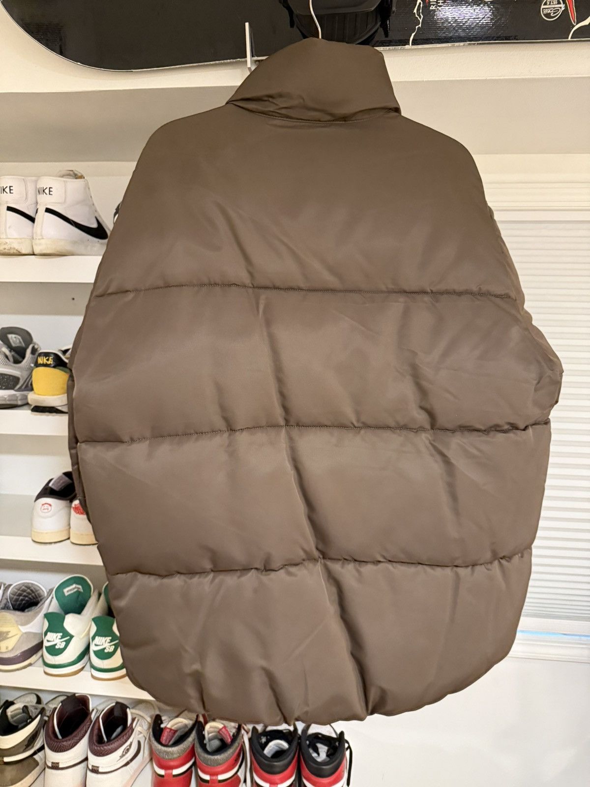 Abercrombie & Fitch Abercrombie & Fitch Puffer Jacket - Brown - Large Size US L / EU 52-54 / 3 - 2 Thumbnail