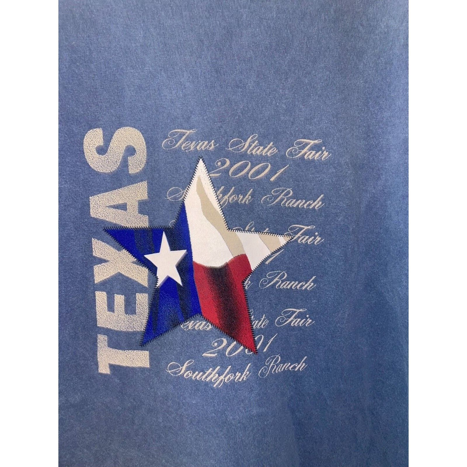 Vintage Vintage Texas Shirt State Fair Southfork Ranch TX Tee 2001 M Size US M / EU 48-50 / 2 - 2 Thumbnail
