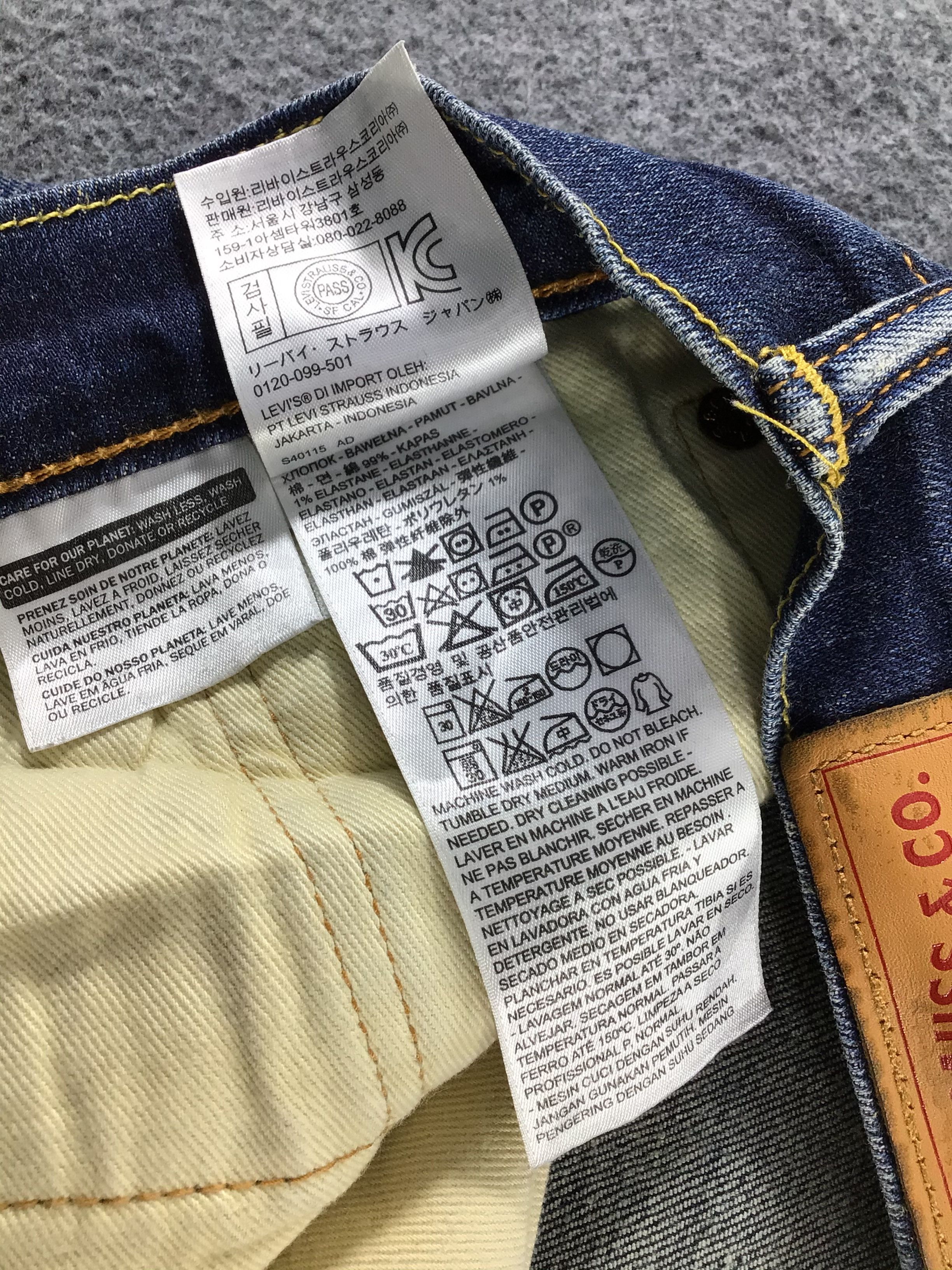 Levi's × Vintage Levis 508 Jeans-JM128 Size US 34 / EU 50 - 11 Thumbnail