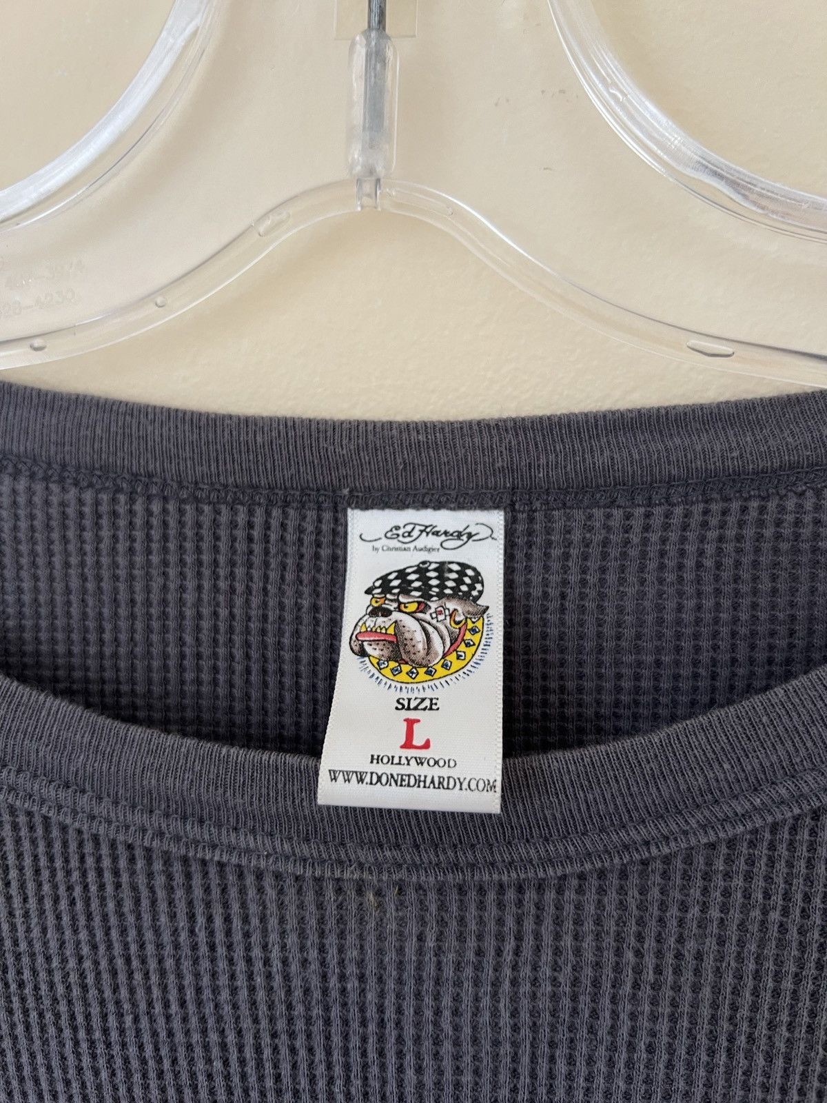 Ed Hardy Ed Hardy By Christian Audigier Love Kills Slowly Shirt Size US L / EU 52-54 / 3 - 8 Thumbnail