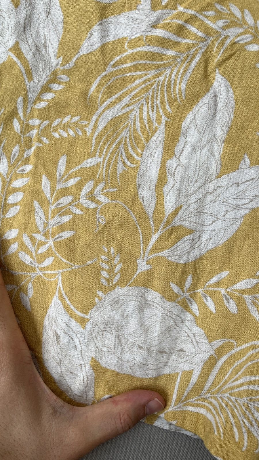 Sezane Sezane Linen Cotton Floral Print Yellow Shorts Size 28" / US 6 / IT 42 - 15 Thumbnail