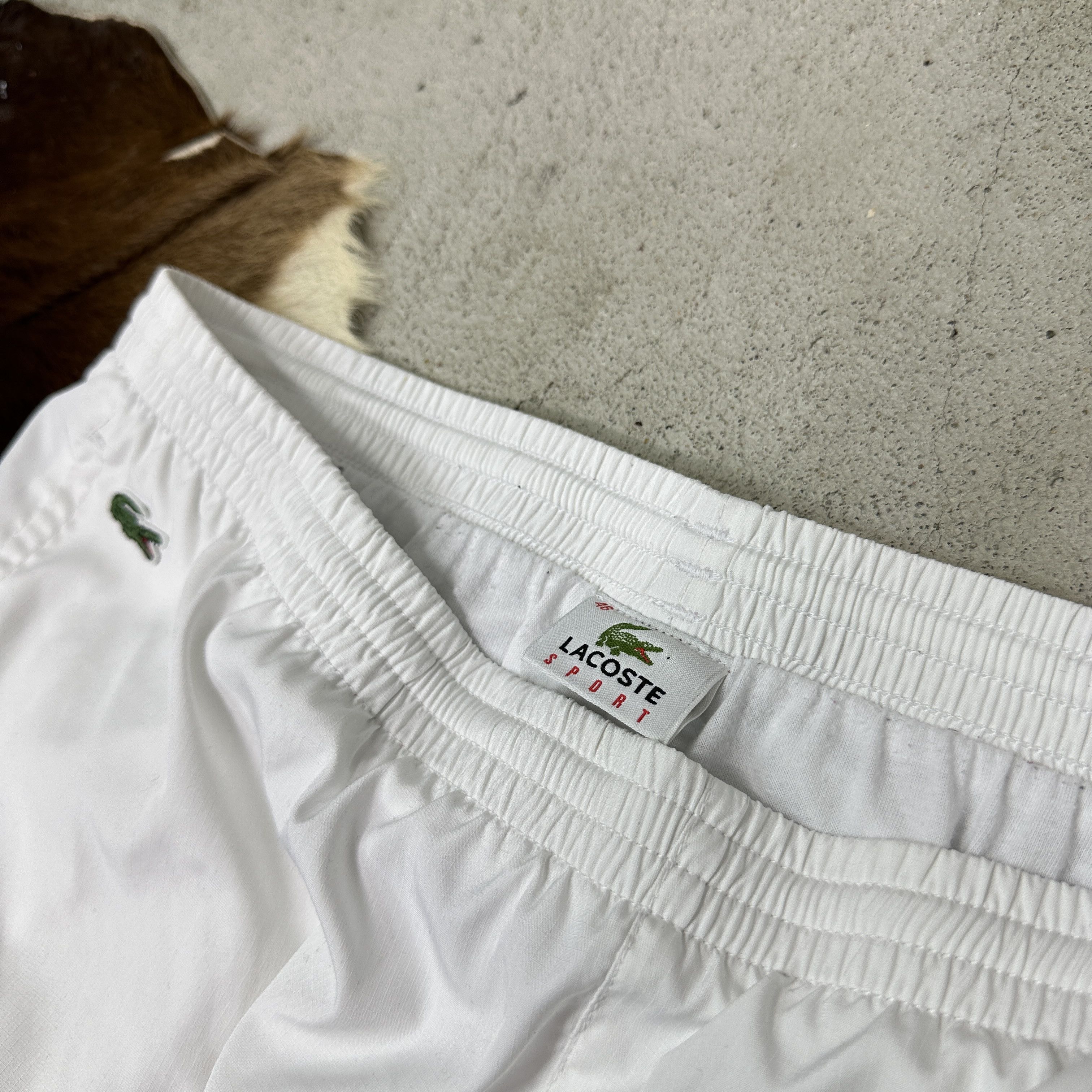 Lacoste Vintage Sporty Streetwear Skater Lacoste Sweatpants Y2K Size US 33 - 3 Thumbnail