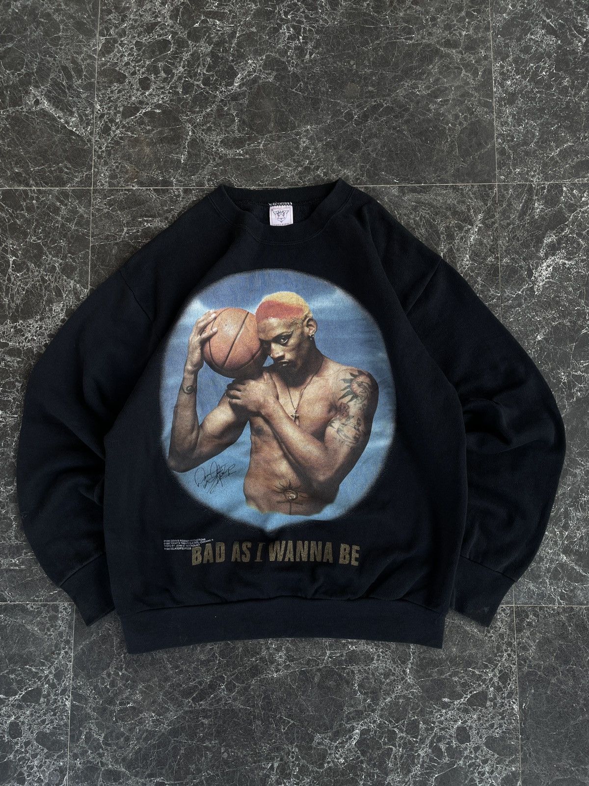 Nike Dennis Rodman sweatshirt vtg 1996’s Size US S / EU 44-46 / 1 - 1 Thumbnail
