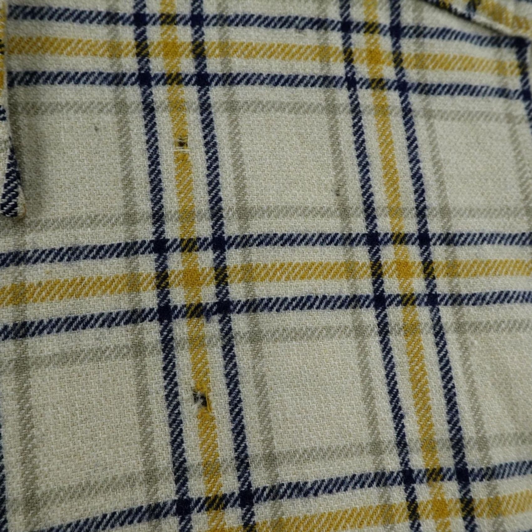 Pendleton Vintage Pendleton Shirt Mens XL Beige Plaid Lodge Flannel Wool Button Up 60s Size US XL / EU 56 / 4 - 4 Thumbnail