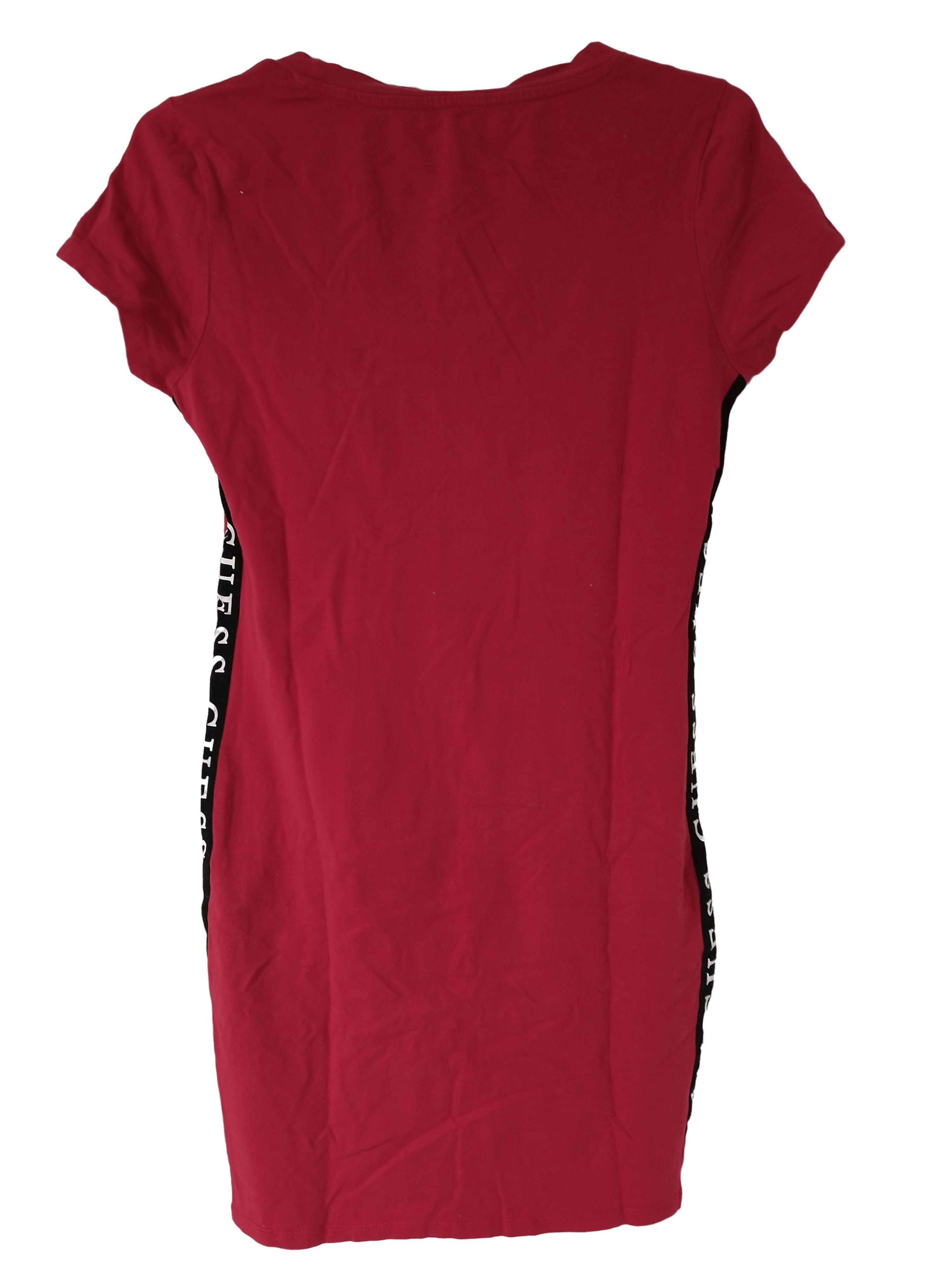 Guess Guess Los Angeles burgundy women's mini bodycon dress L Size L / US 10 / IT 46 - 2 Thumbnail