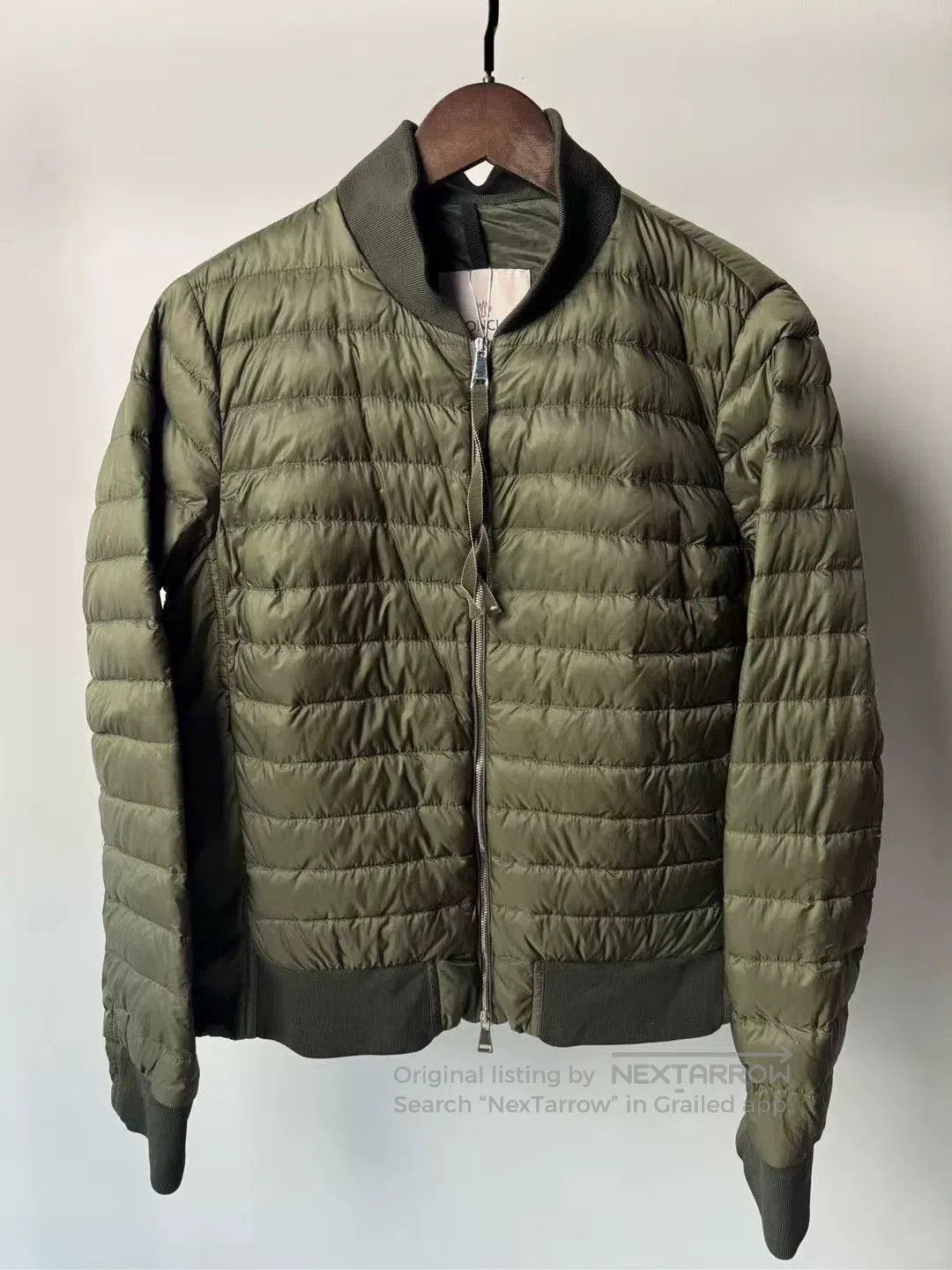 Moncler green moncler down jacket size 4. Size US L / EU 52-54 / 3 - 1 Thumbnail