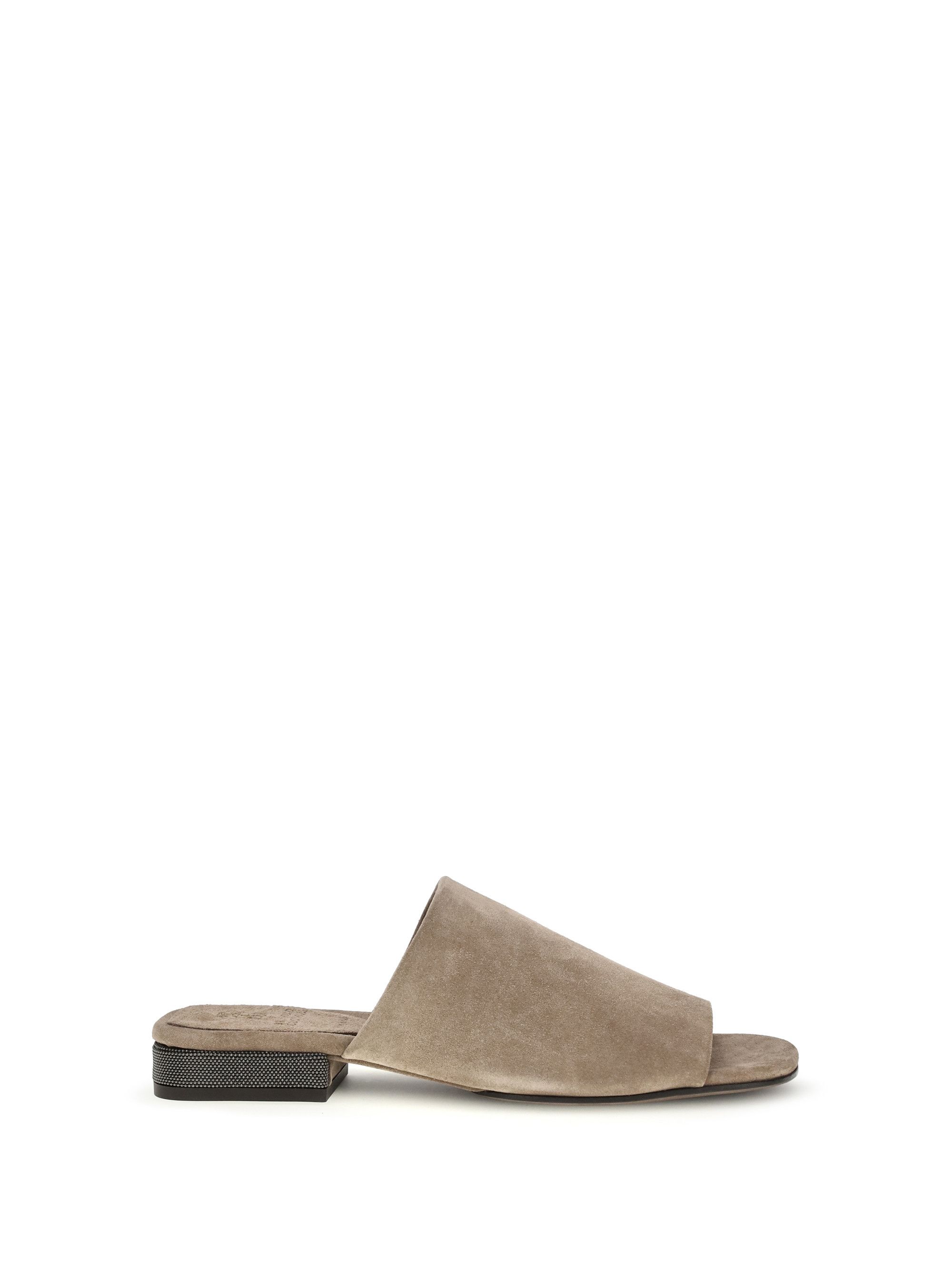 Suede mules Sandals