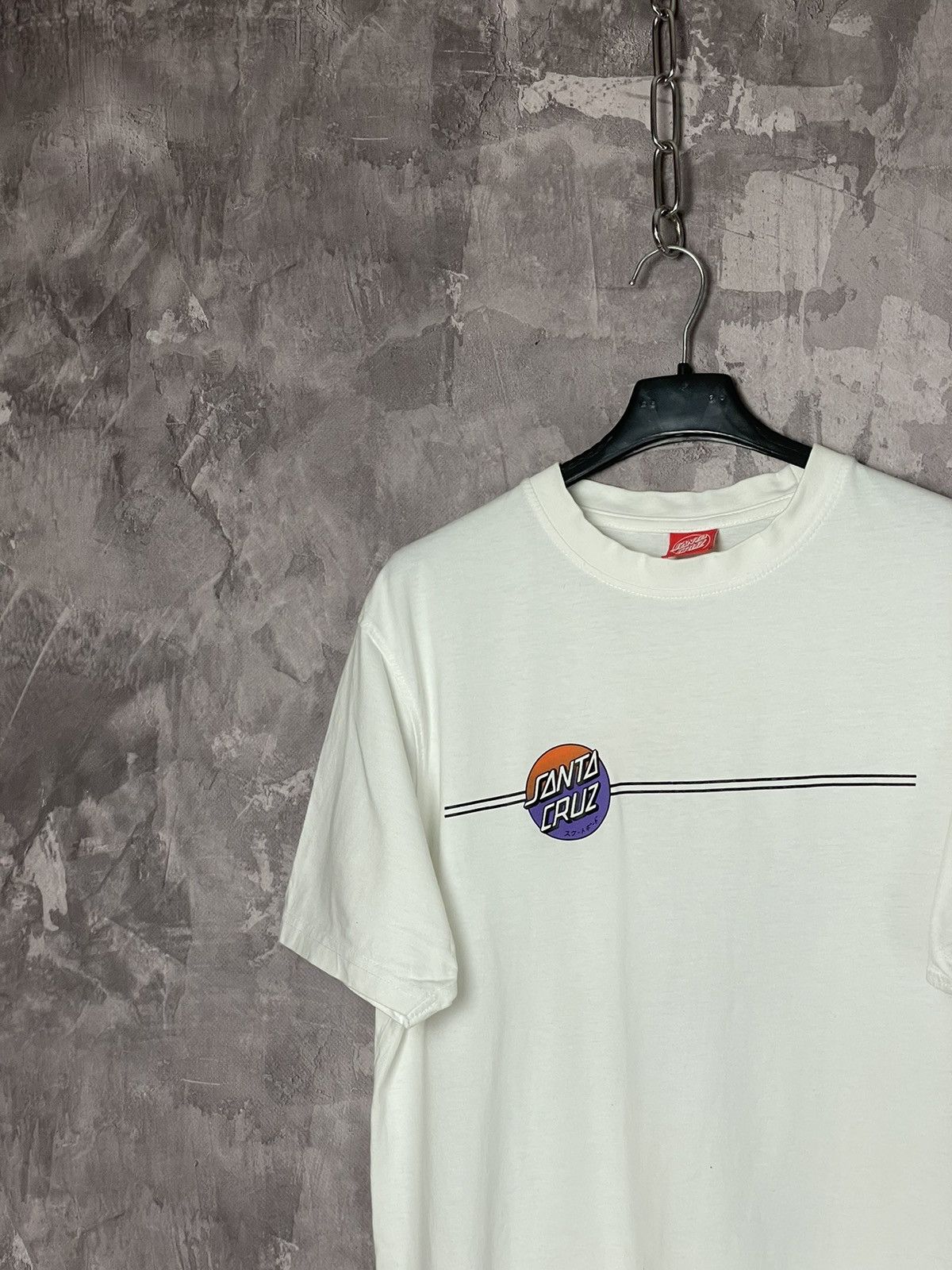 Santa Cruz Skateboards × Vintage Vintage Santa Cruz Skateboards Fire Double Sided T-Shirt Size US M / EU 48-50 / 2 - 4 Thumbnail