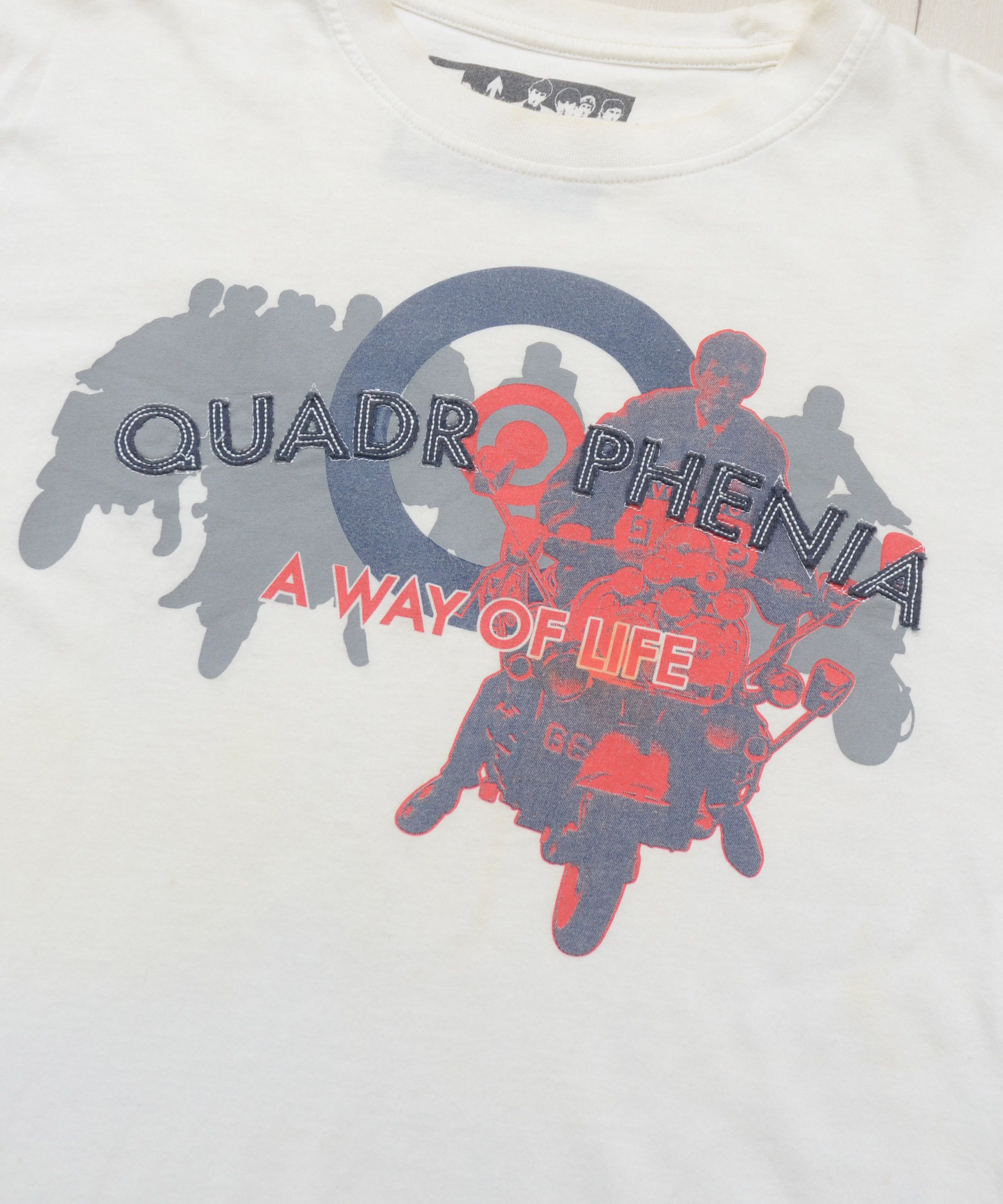 Band Tees × Vintage Vintage Quadrophenia The Who Rock And Roll Big Image Tee Size US L / EU 52-54 / 3 - 4 Thumbnail
