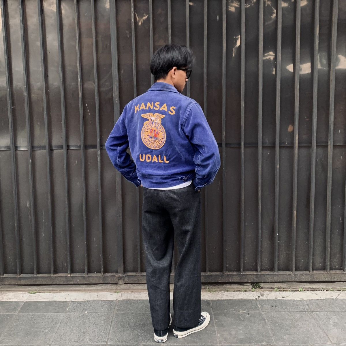 Vintage 1970s Vintage FFA Jacket 'Kansas - Udal' Size US S / EU 44-46 / 1 - 2 Thumbnail