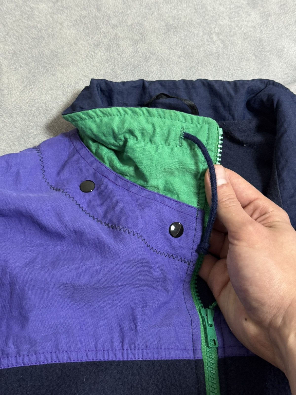 Adidas Rare Vintage Adidas Ski Fleece Jacket Y2K Men’s Size L Nylon Size US L / EU 52-54 / 3 - 9 Thumbnail