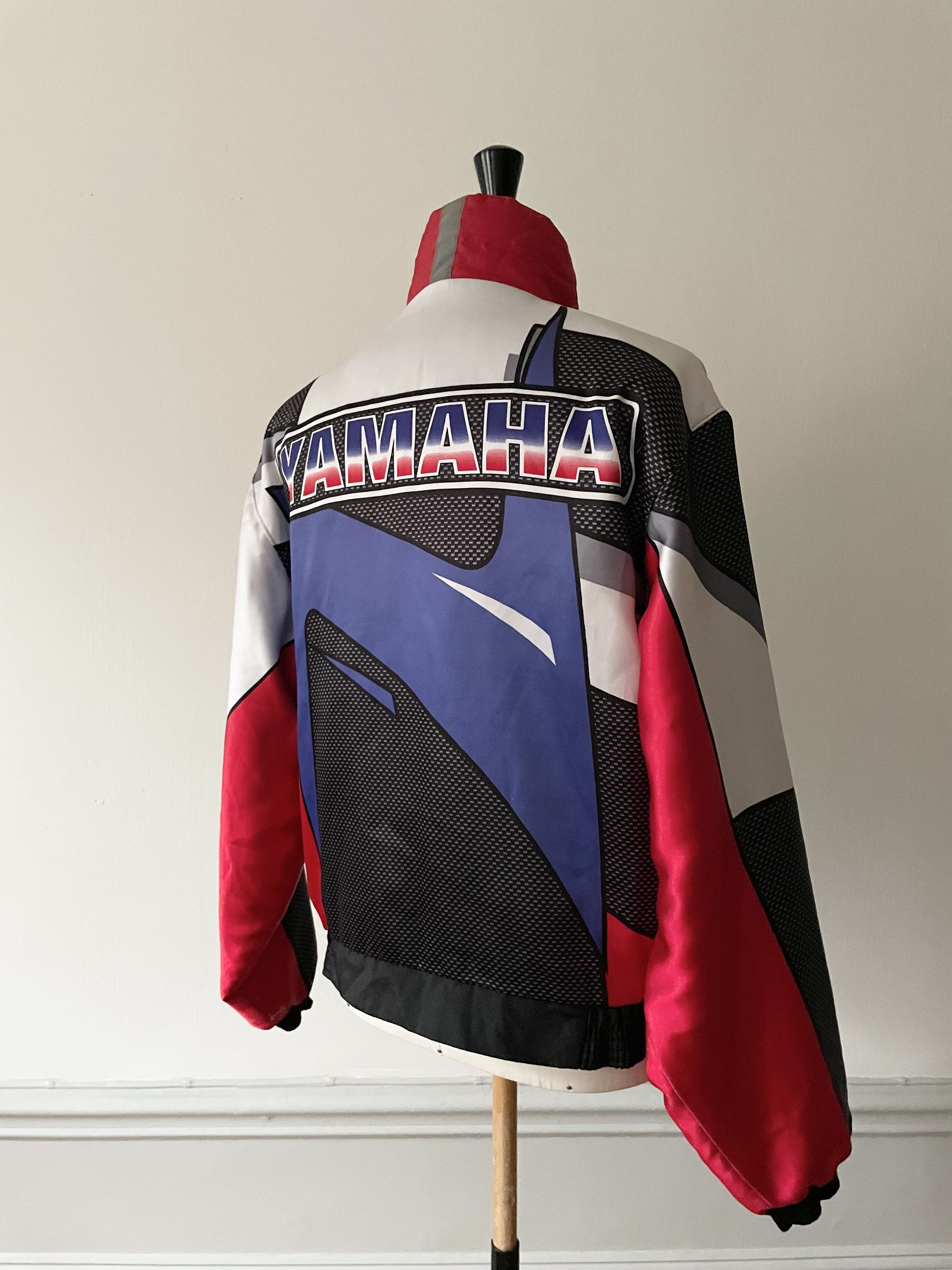Yamaha 1990's Yamaha Racing Satin Jacket - Large Size US L / EU 52-54 / 3 - 6 Thumbnail