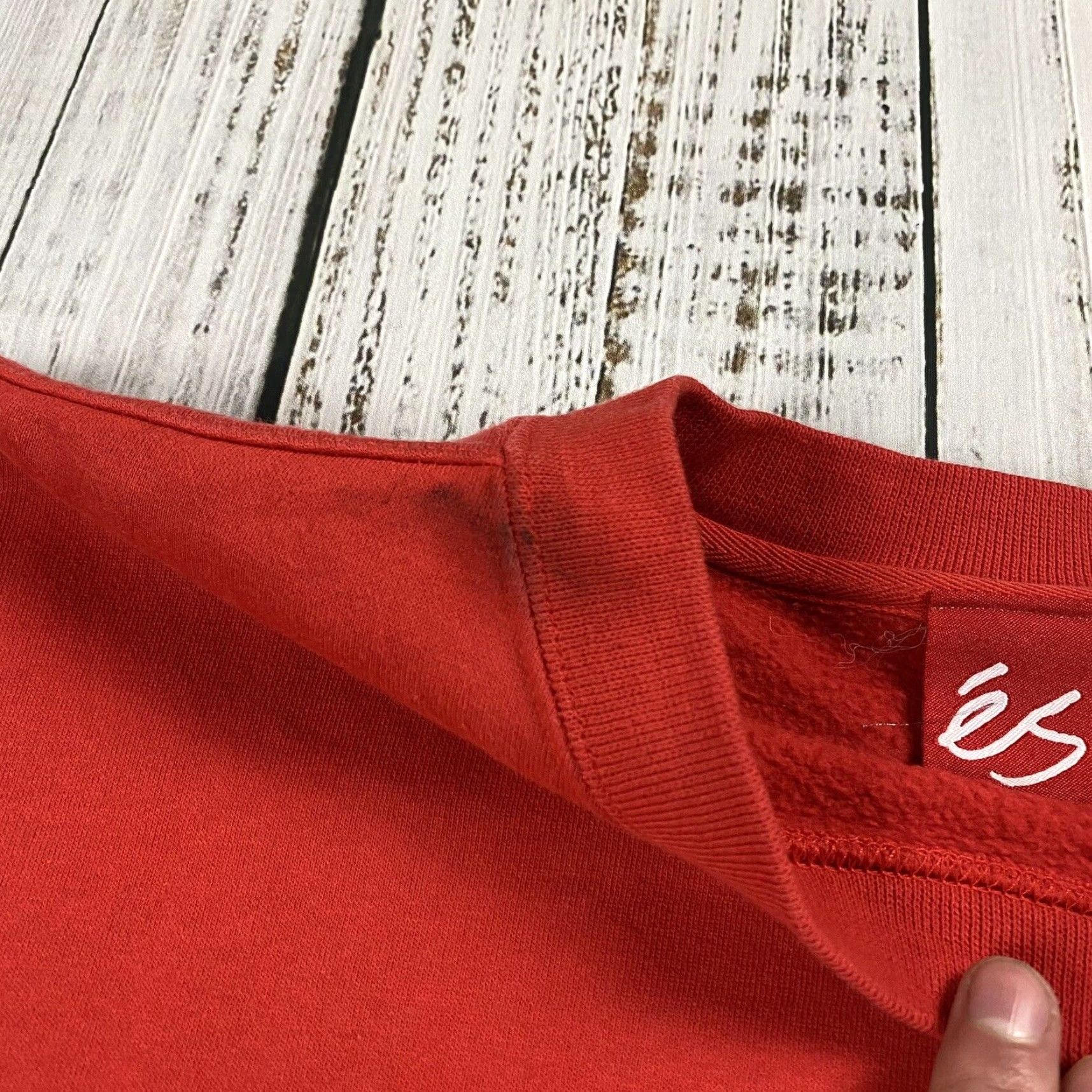 Logo 7 VINTAGE ES SKATEBOARDING CREWNECK SWEATSHIRT RED LOGO M OVERSIZED 90s MENS Size US M / EU 48-50 / 2 - 3 Thumbnail