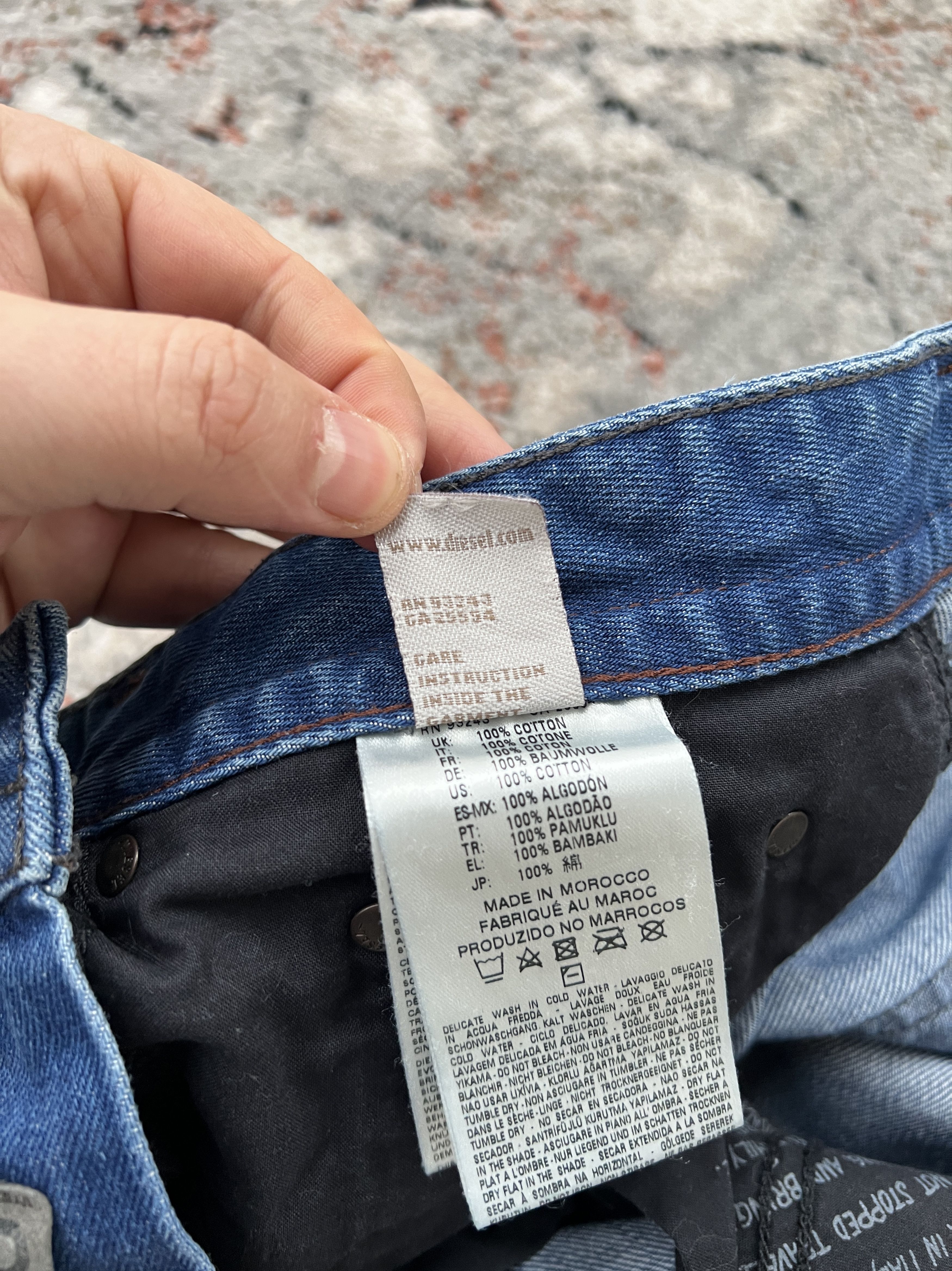 Diesel Diesel Thavar Slim-Skinny Jeans Size US 30 / EU 46 - 9 Thumbnail