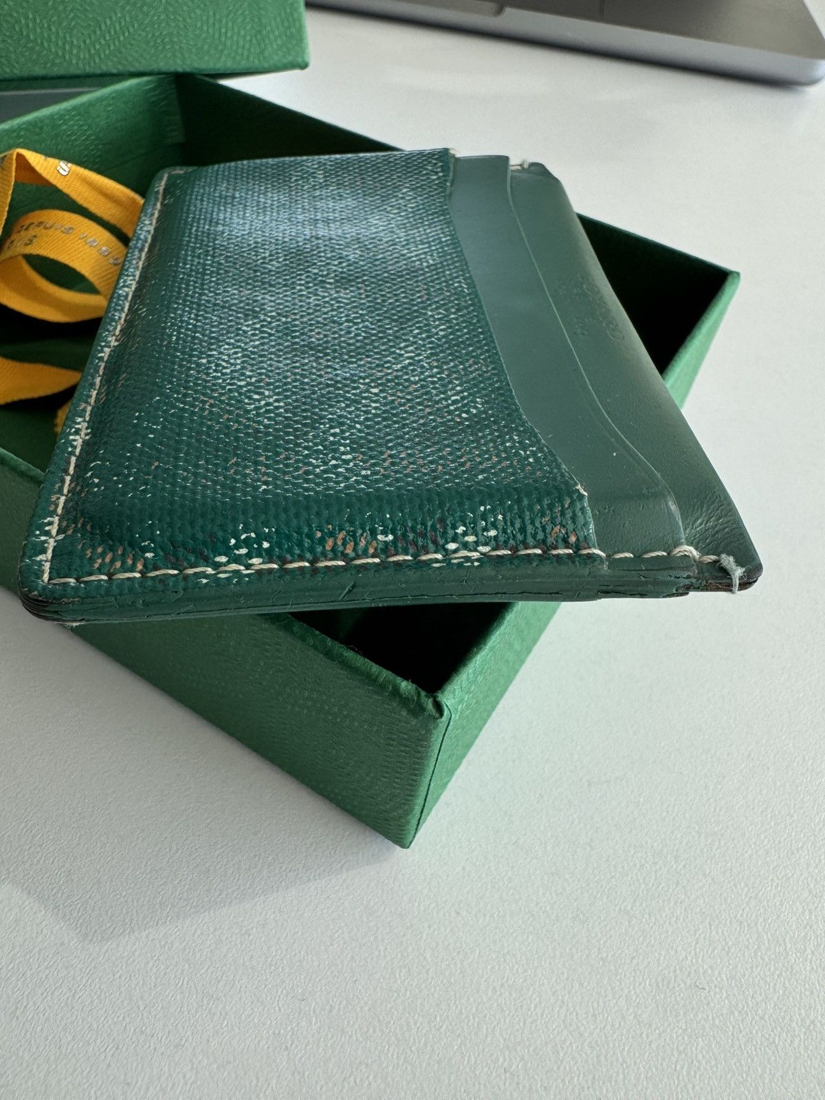 Goyard Goyard Sulpice Card Holder Green Size ONE SIZE - 4 Thumbnail