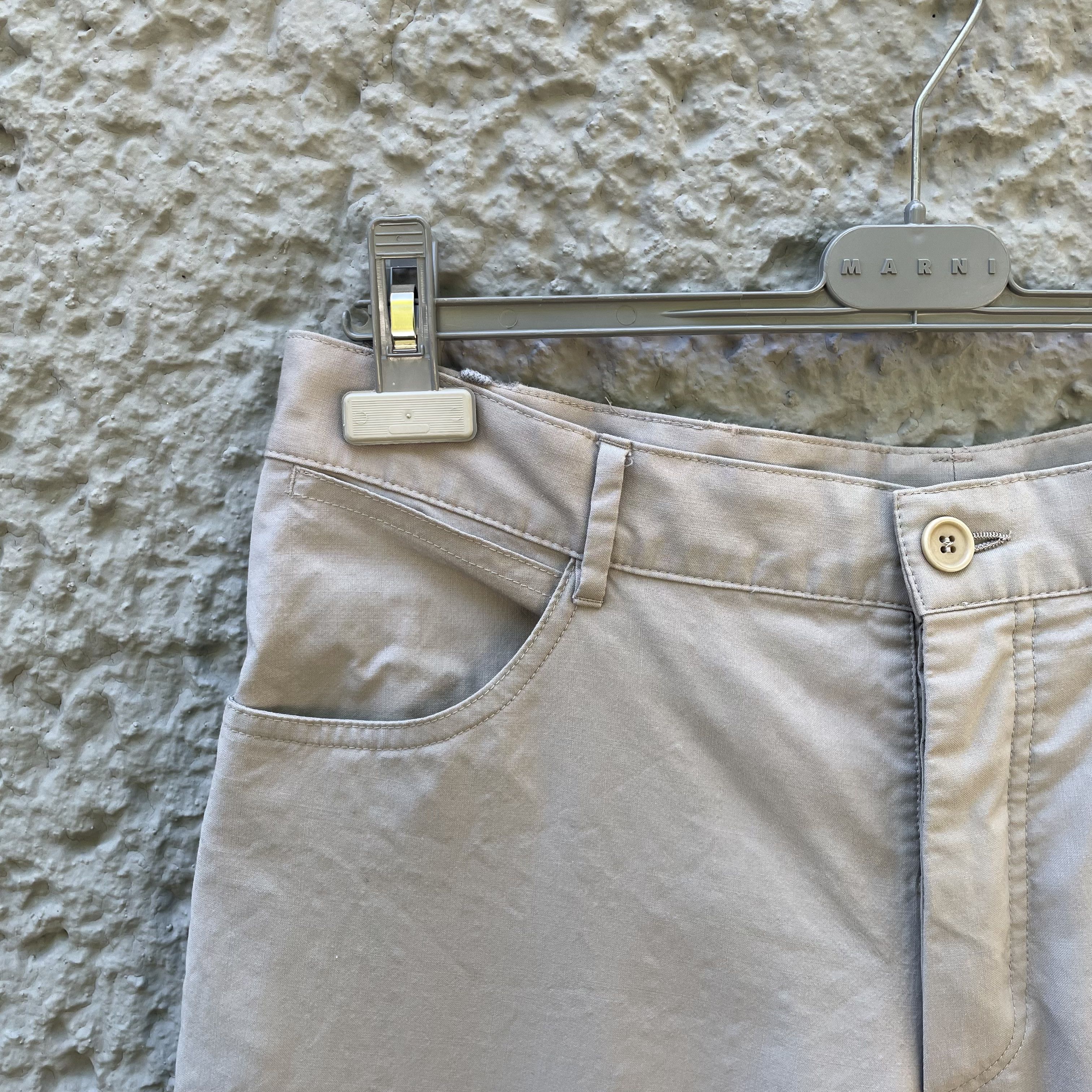 Helmut Lang Archive Vintage Helmut Lang Light Grey Trousers Pants Size US 32 / EU 48 - 3 Thumbnail