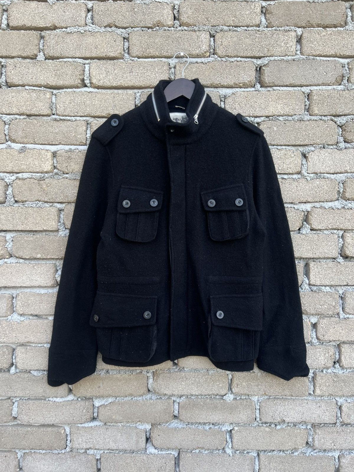 PPFM PPFM Military Spec Wool Jacket With Hoodie Size US M / EU 48-50 / 2 - 2 Thumbnail