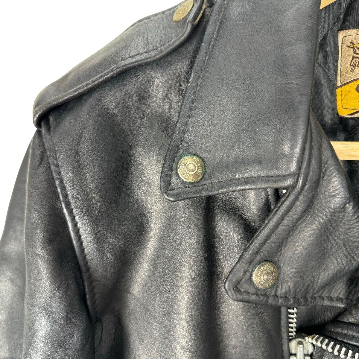 Schott ☀️SCHOTT PERFECTO 618 LEATHER JACKET Size US S / EU 44-46 / 1 - 8 Thumbnail