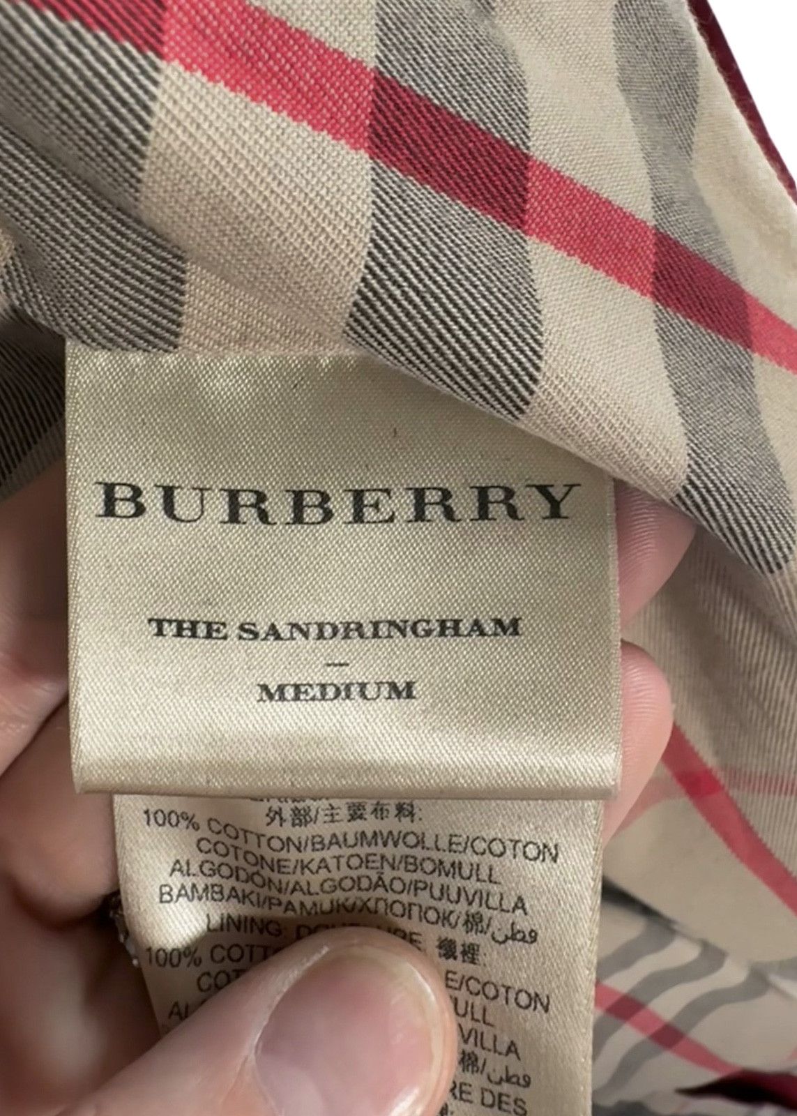 Burberry Burberry The Sandringham Red Double Breasted Trench Coat Size S / US 4 / IT 40 - 13 Thumbnail