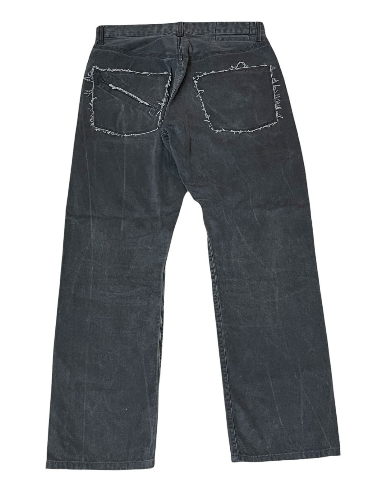 Yohji Yamamoto VINTAGE A.A.R YOHJI YAMAMOTO DESIGN STUDIO JEANS Size US 30 / EU 46 - 1 Thumbnail
