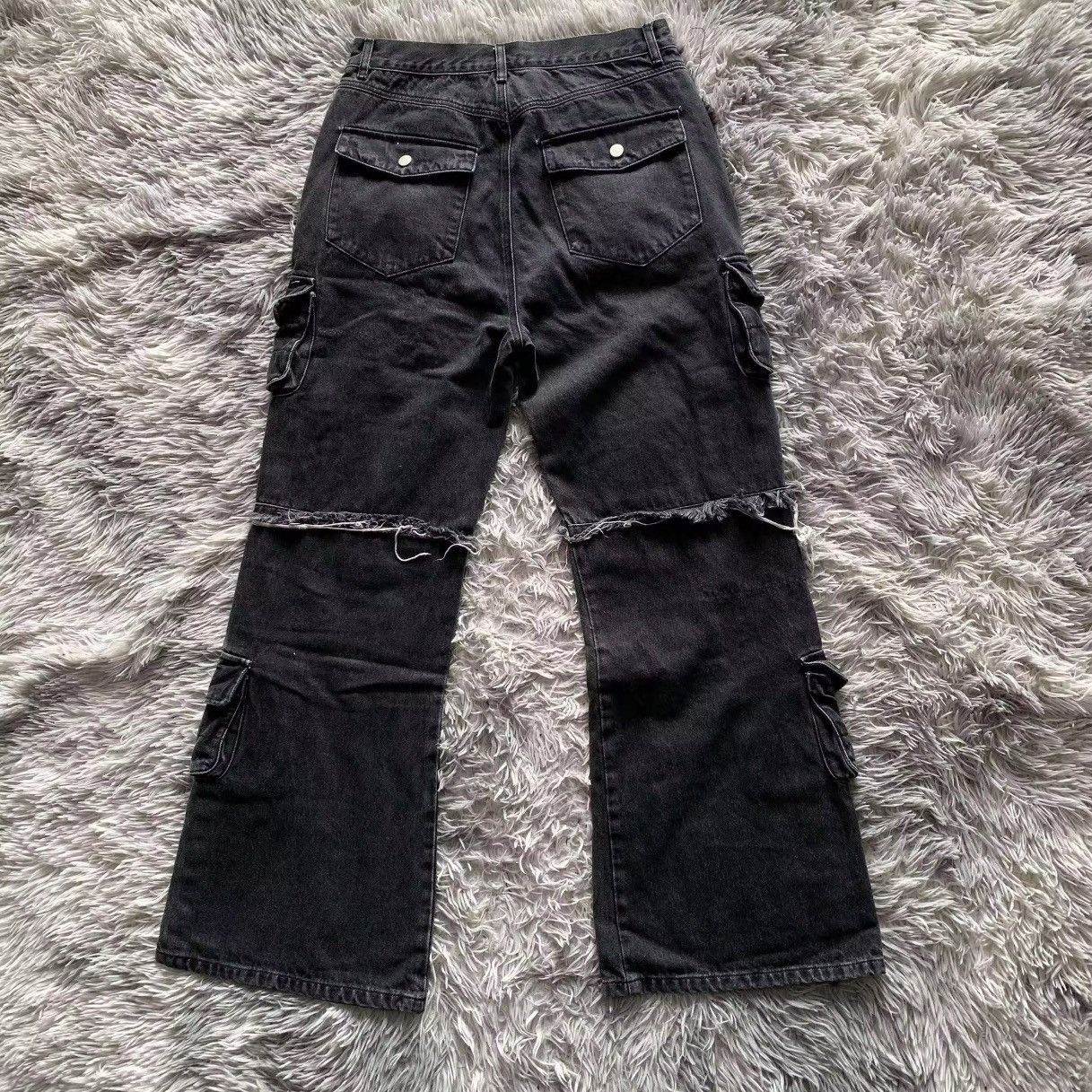 Japanese Brand × Jean Multi-Pocket Baggy Jean Size US 29 - 2 Thumbnail