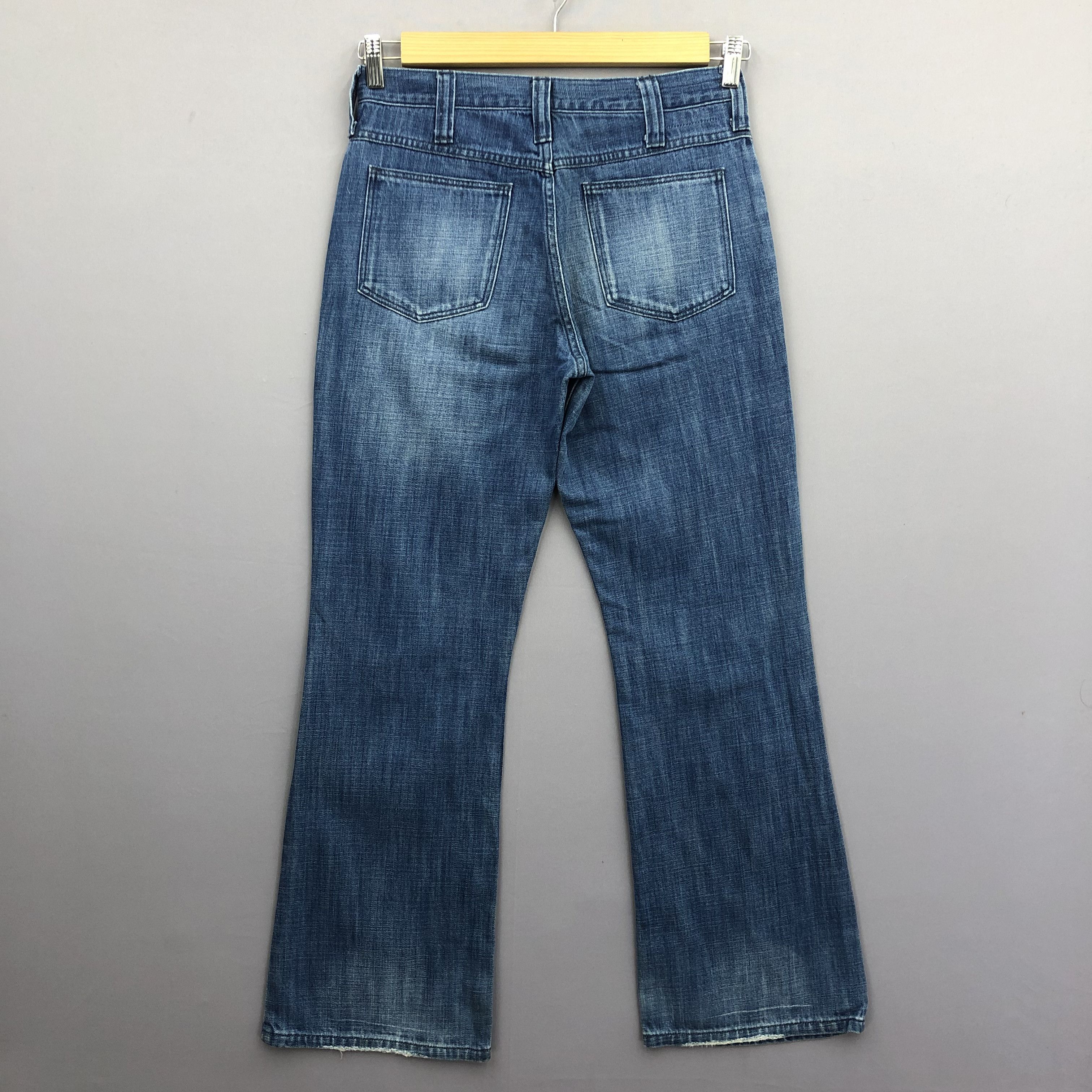 Japanese Brand Vintage Urban Research Bush Pants Flare Bootcut Jeans Denim Size 28" / US 6 / IT 42 - 2 Thumbnail
