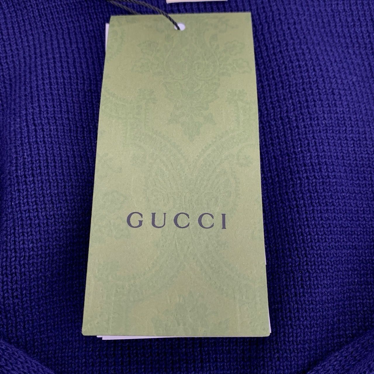 Gucci Gucci 24' New Logo Embroidered Stand Collar Blue & White Cot Size US S / EU 44-46 / 1 - 4 Thumbnail